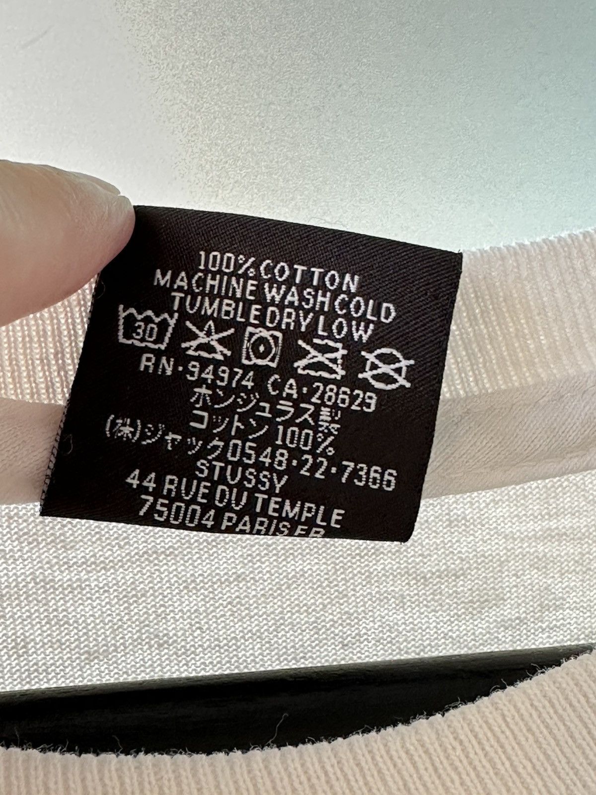 Our Legacy × Stussy STUSSY X OUR LEGACY WORKSHOP TEE Size US L / EU 52-54 / 3 - 5 Thumbnail