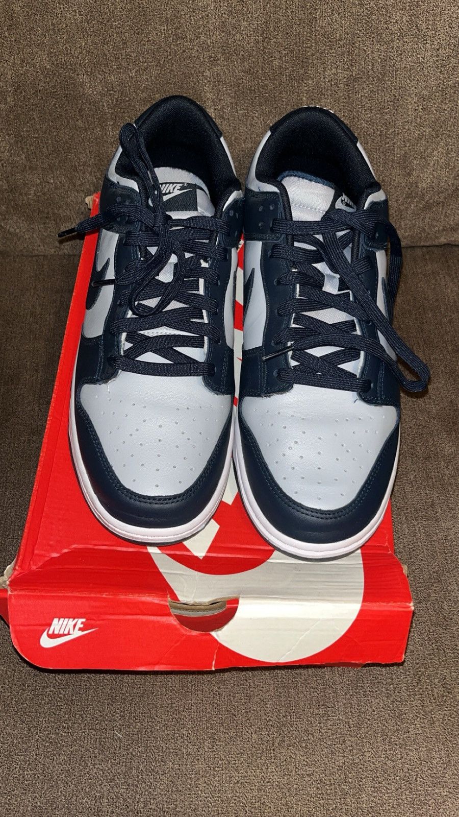 Nike Size 13 - Nike Dunk Low Georgetown Size US 13 / EU 46 - 1 Thumbnail