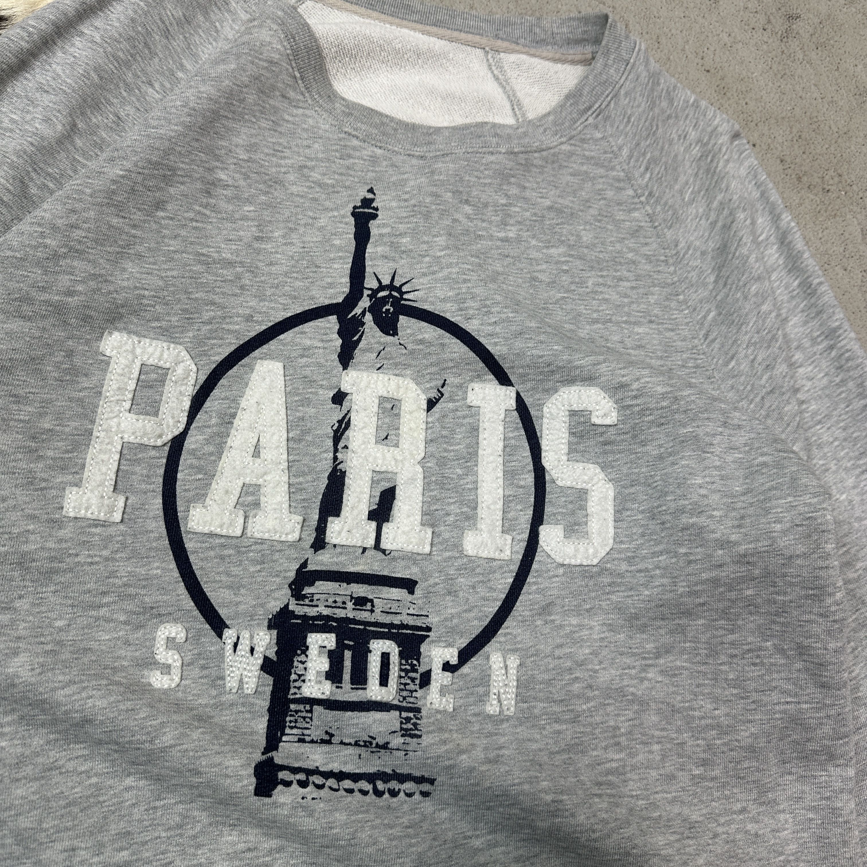 Acne Studios Vintage Streetwear Sporty Skater Acne Paris Sweatshirt Y2K Size US L / EU 52-54 / 3 - 4 Thumbnail