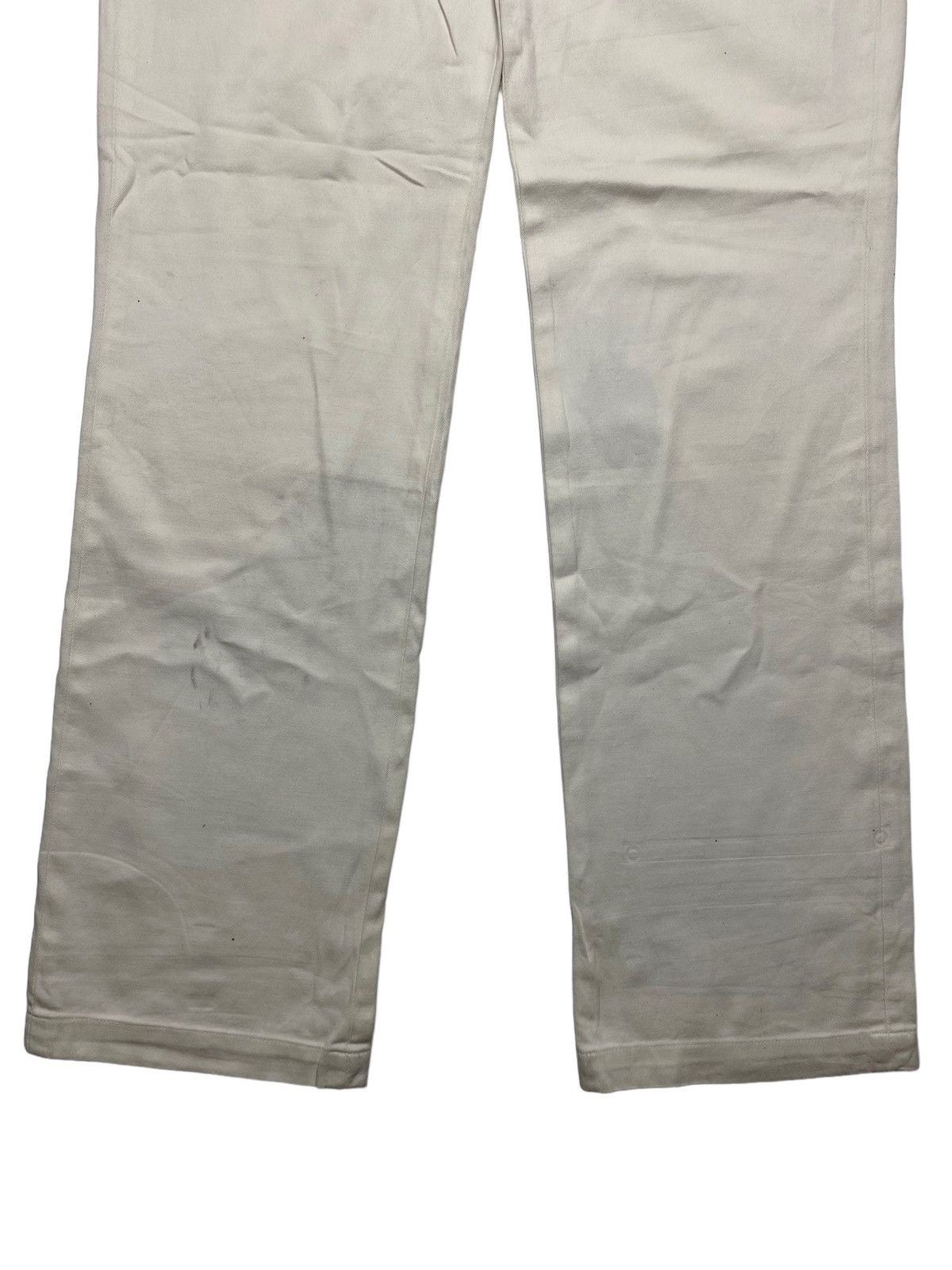 Issey Miyake 1994 Issey Miyake - White Trouser Pants Size US 29 - 3 Thumbnail