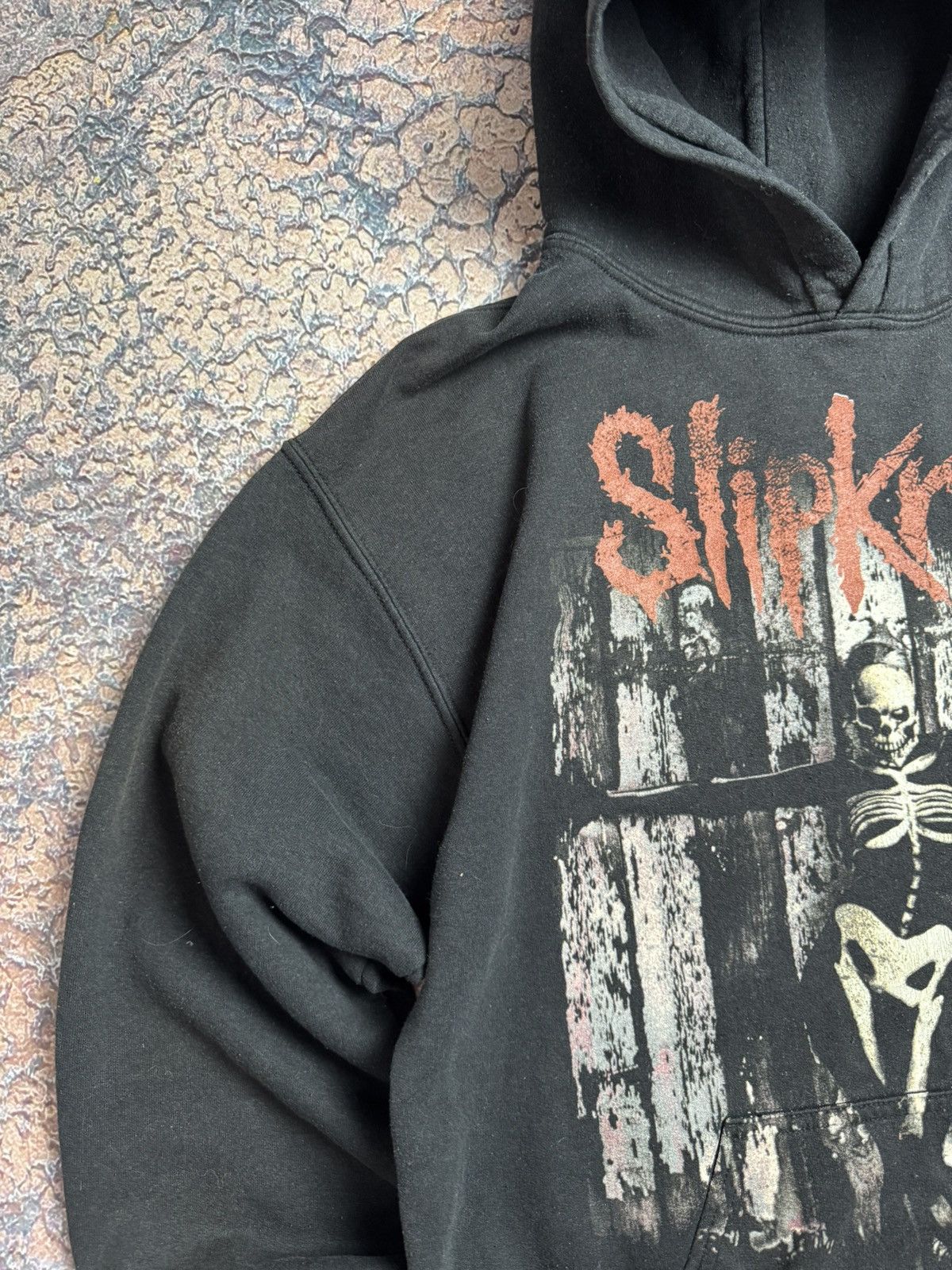 Gildan VINTAGE SLIPKNOT 5: THE GRAY CHAPTER HOODIE Size US M / EU 48-50 / 2 - 6 Thumbnail