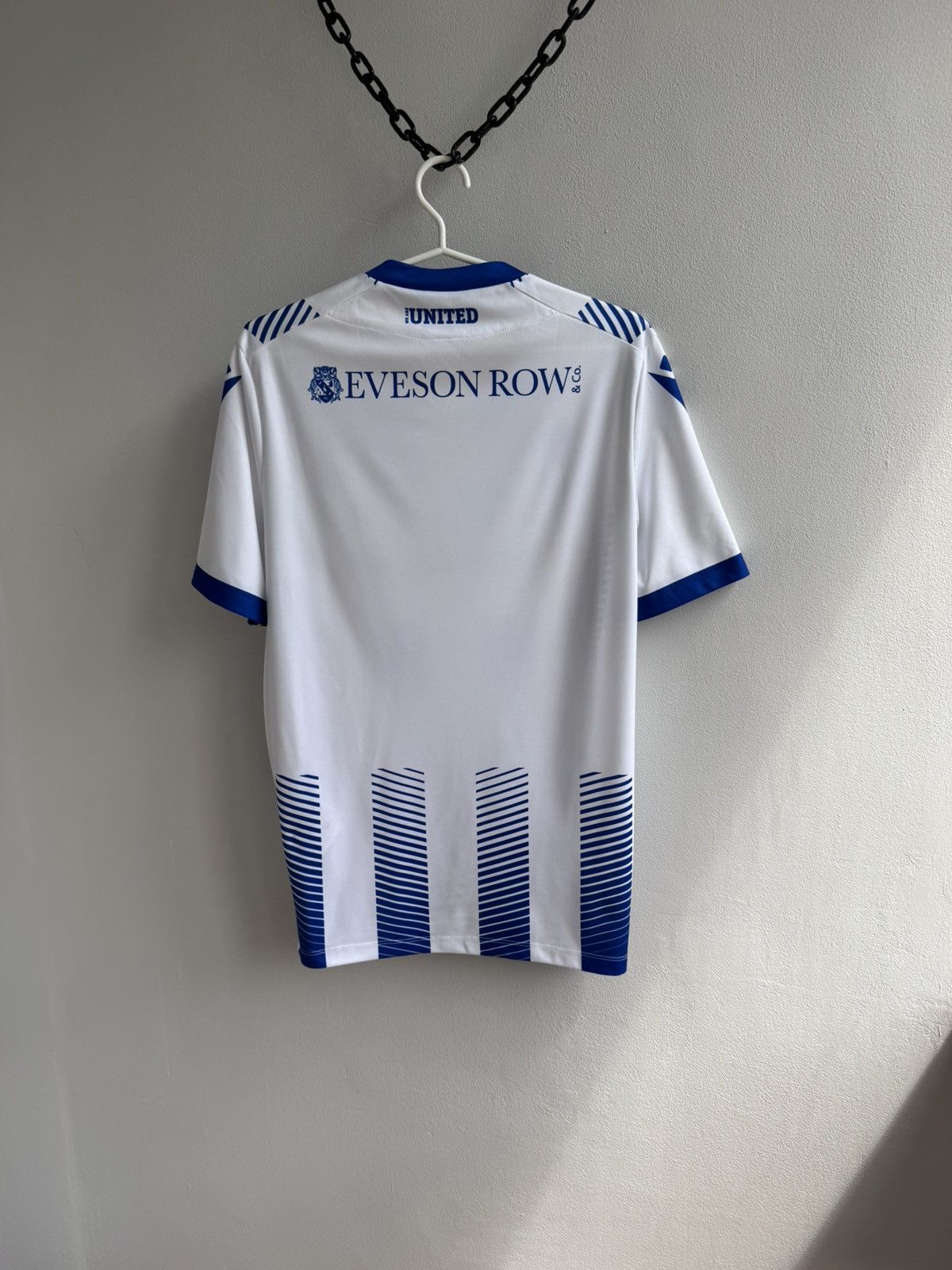 Macron COLCHESTER UNITED FC 2023 2024 Football Soccer jersey Shirt Size US L / EU 52-54 / 3 - 11 Thumbnail