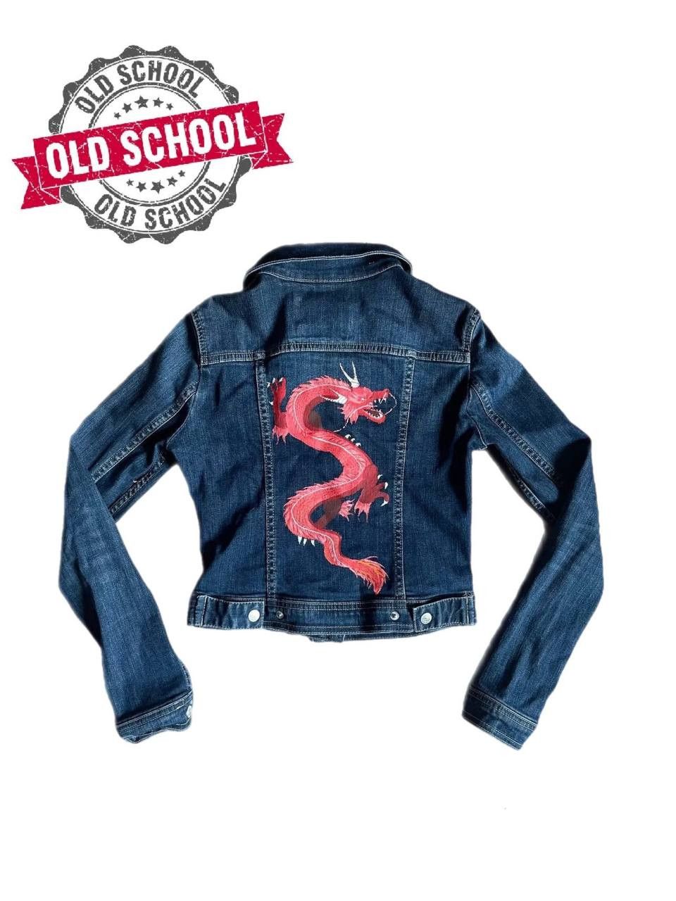 castom hand made denim jacket