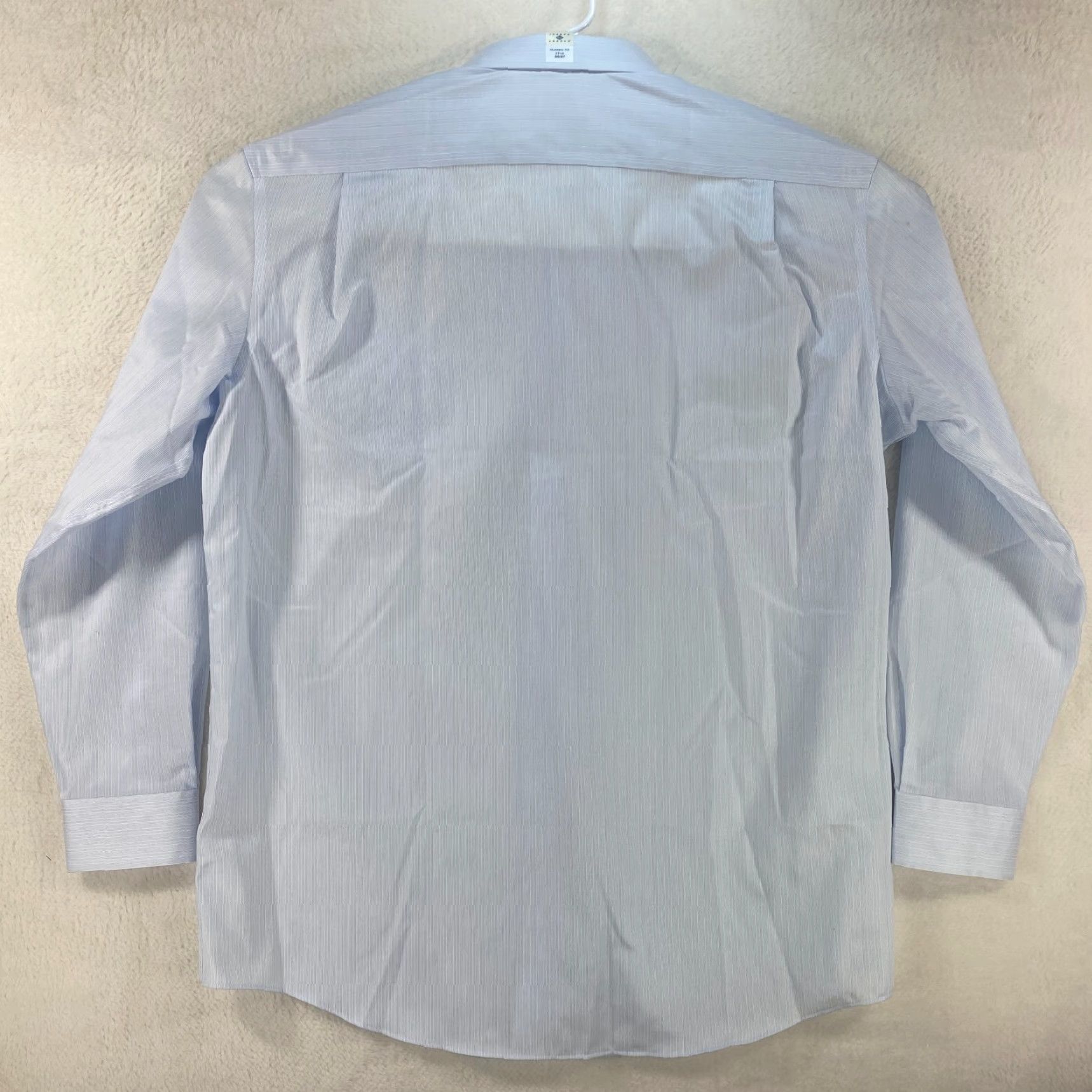Joseph Abboud Joseph Abboud Dress Shirt XL 17.5 36/37 Tall Non-Iron Classic  Fit Blue NWT Shirt Mens XL 100 Egyptian Cotton NWT | Grailed