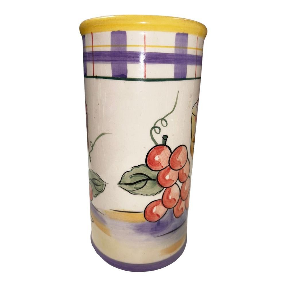 Designer Vintage 2000 Ceramic Utensil Crock Size ONE SIZE - 5 Thumbnail