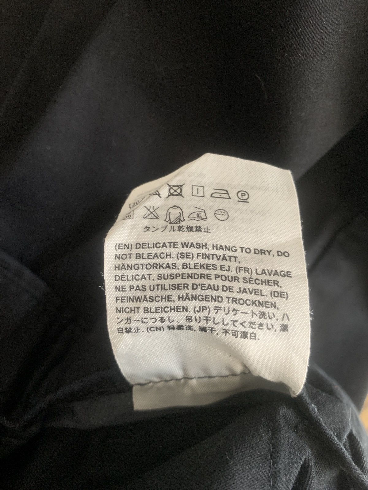 Acne Studios ACNE Studios Black Cotton Trousers Size US 32 / EU 48 - 6 Thumbnail