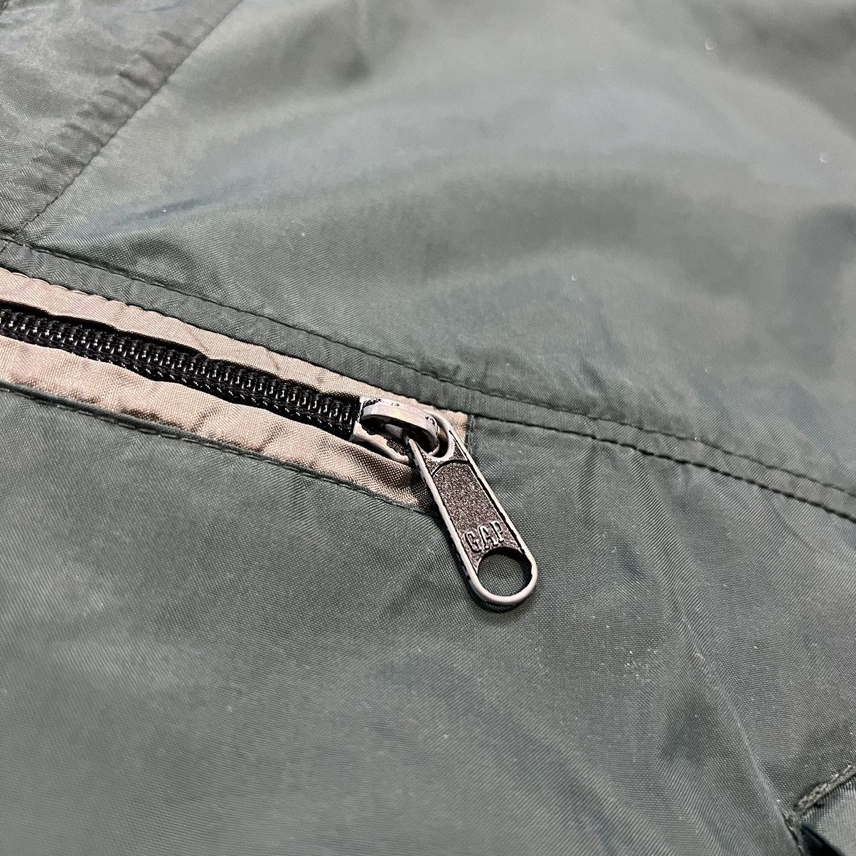Gap × Vintage Vintage 90s Gap Windbreaker Jacket Lightweight Gorpcore Boxy Size US XL / EU 56 / 4 - 9 Thumbnail