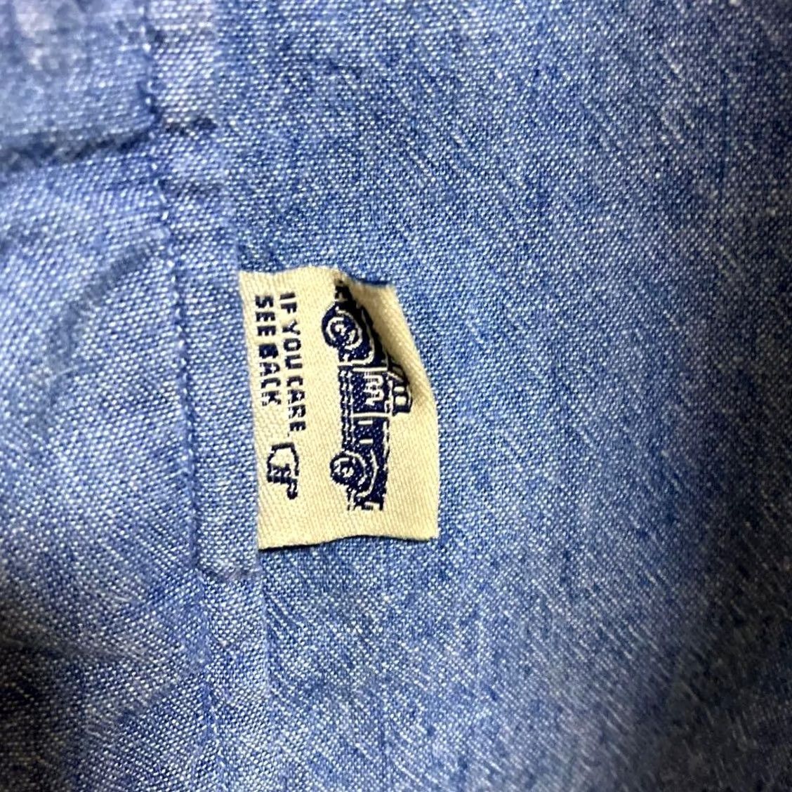Ralph Lauren RRL Ralph Lauren Band-collar Denim Shirt Blue Size M Casual good condition Used Shirt Men M Blue Denim Band-collar Button-Up Size US M / EU 48-50 / 2 - 4 Thumbnail