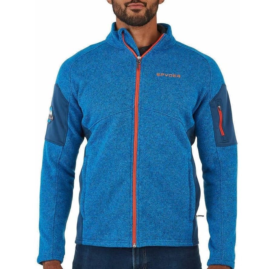 Spyder Spyder Empire Fleece Full Zip Jacket Zippered Pockets L Size US L / EU 52-54 / 3 - 1 Thumbnail