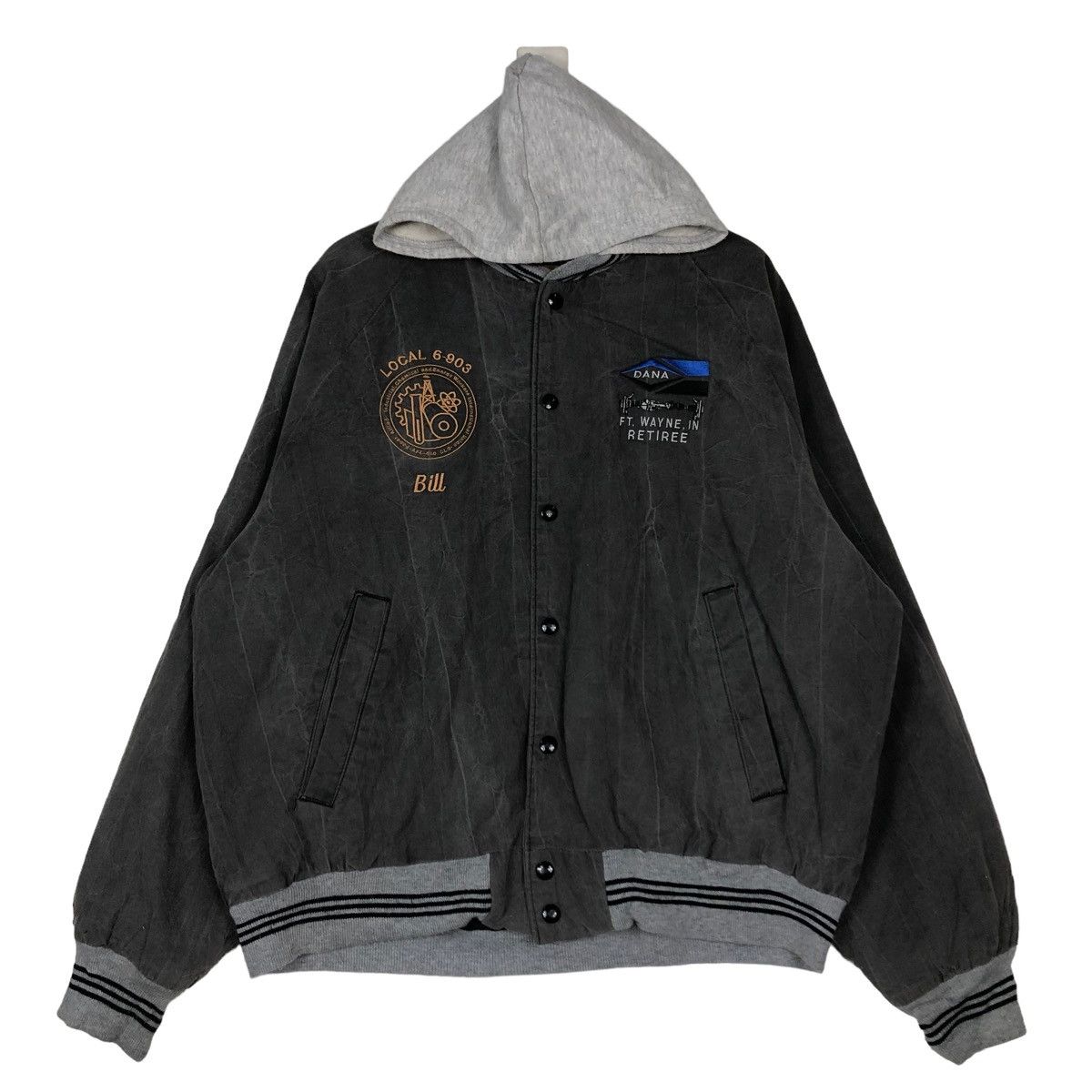Japanese Brand 🔥Vintage Bomber Jacket King Louise Sportswear USA Size US L / EU 52-54 / 3 - 1 Thumbnail