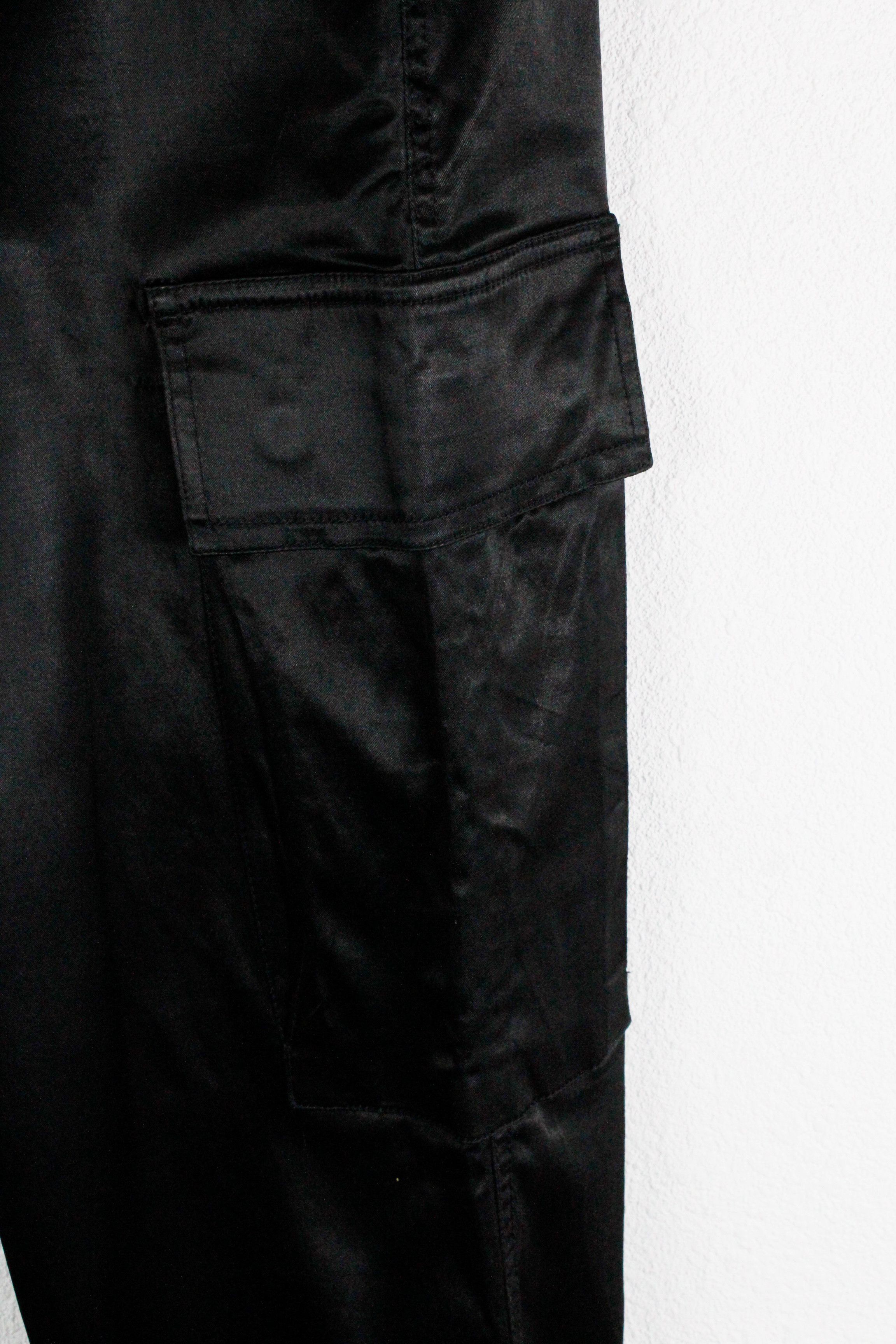 Dolce & Gabbana Vintage Dolce & Gabbana Archive Black Cargo Pants Trousers Size US 30 / EU 46 - 7 Thumbnail