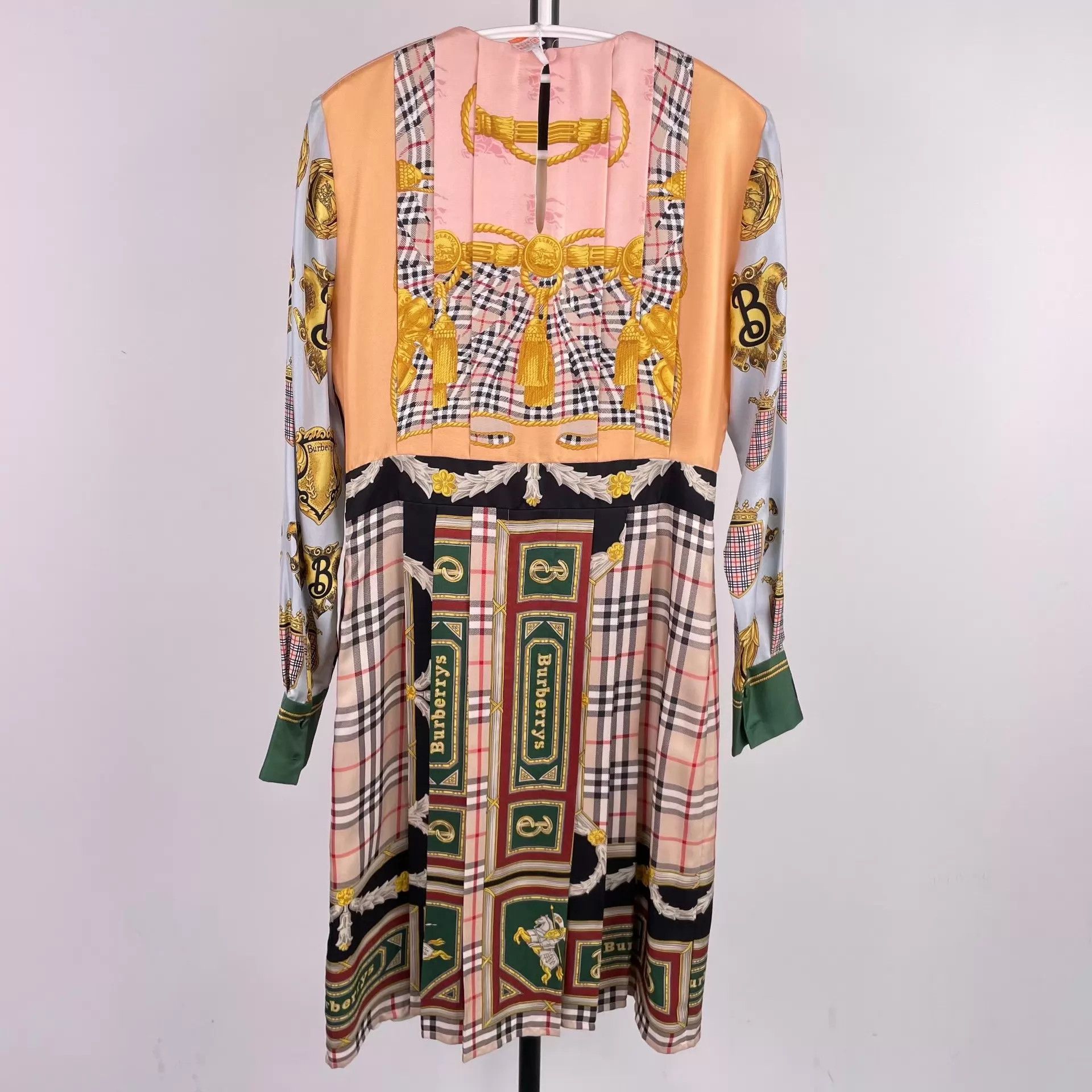Burberry Burberry Silk Maxi Dress Size 8 260507JCL9Y57 Size M / US 6-8 / IT 42-44 - 2 Thumbnail