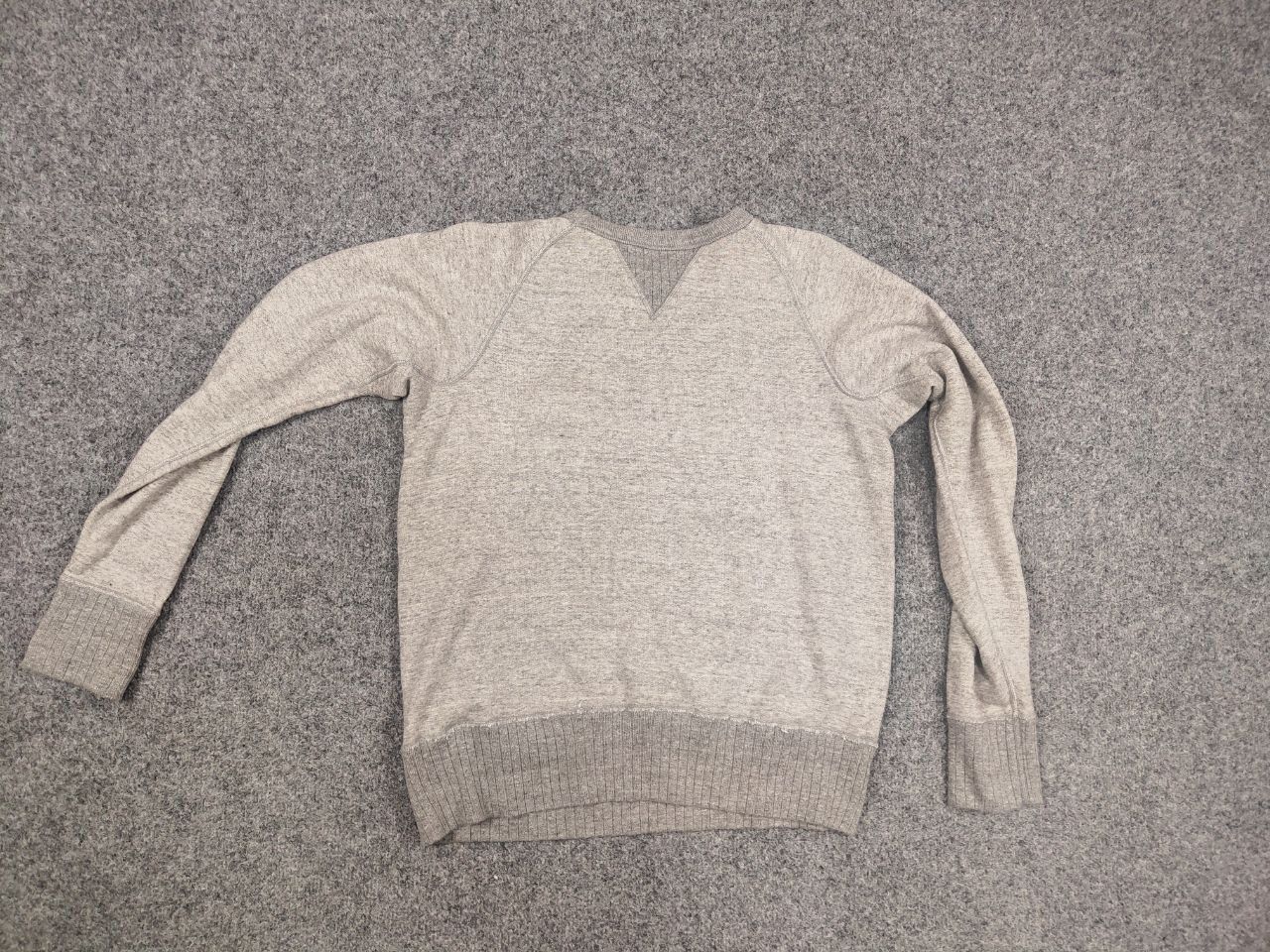 Beams Plus Beams Plus Boy Japan made blank Gray Crew Chek Sweatshirt Size US S / EU 44-46 / 1 - 9 Thumbnail