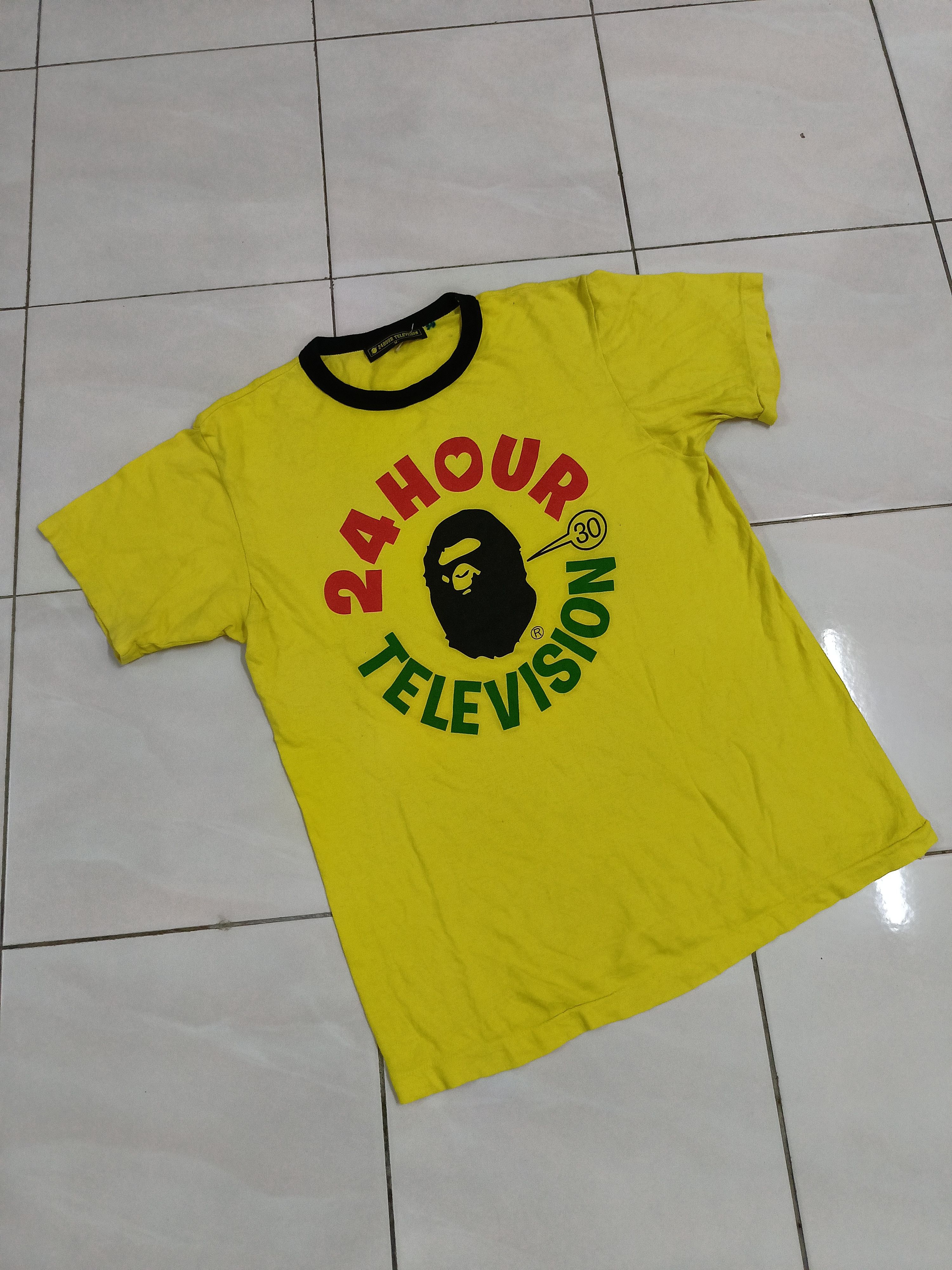 Other Bape 24 hours Tv Size US S / EU 44-46 / 1 - 1 Thumbnail