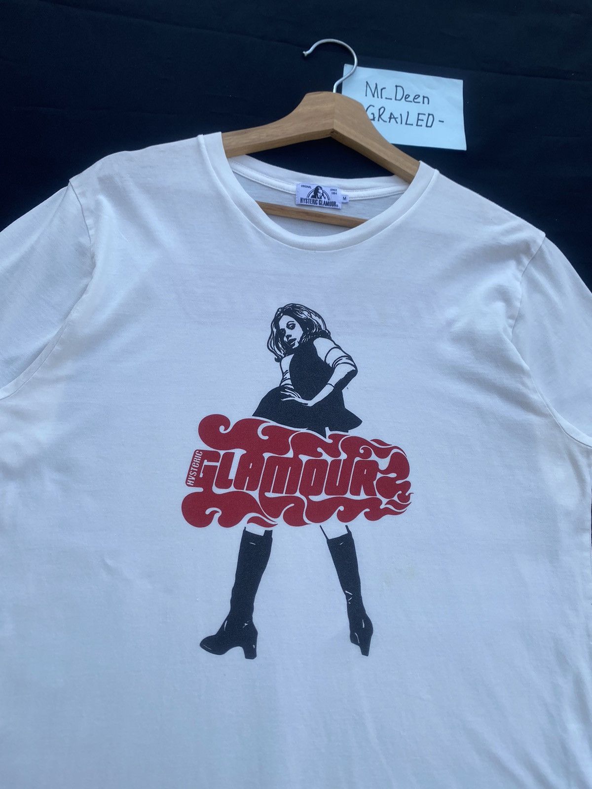 Hysteric Glamour Vintage Hysteric Glamour Sexy Women Print Tshirt Size US M / EU 48-50 / 2 - 6 Thumbnail