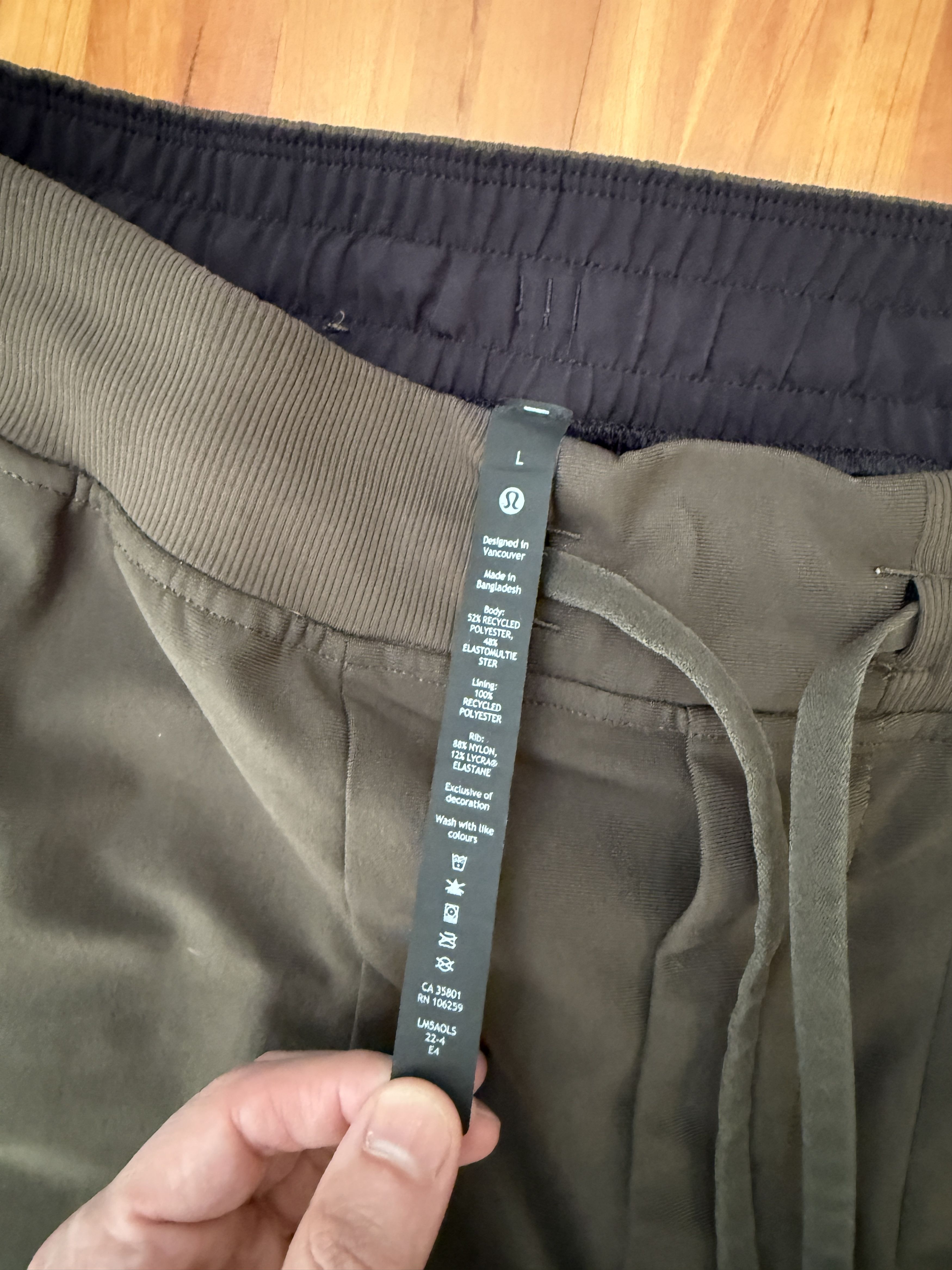 Lululemon ABC Jogger (Olive) Size US 34 / EU 50 - 3 Thumbnail