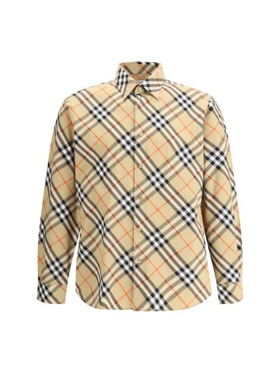Burberry BURBERRY Men Long Tops 8106165 B9368 BEIGE Size US S / EU 44-46 / 1 - 1 Thumbnail