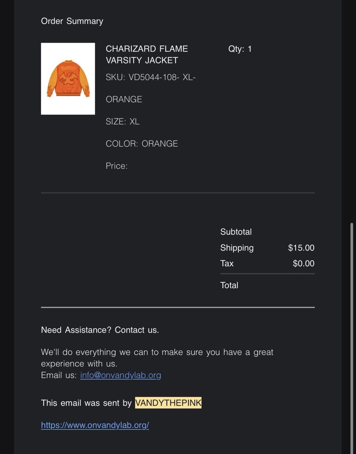 Pokemon × Vandy The Pink Charizard Varsity Jacket Size US XL / EU 56 / 4 - 10 Thumbnail