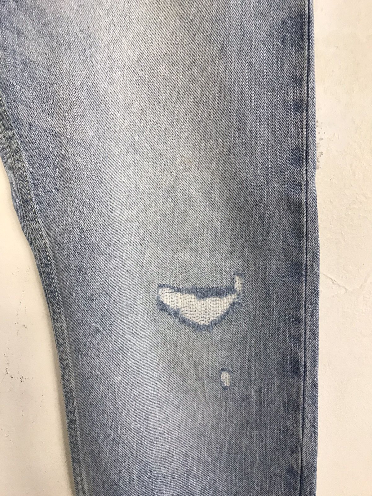 Japanese Brand × Vintage Vintage Goodfellow Selvedge Distressed Denim Jeans Size US 32 / EU 48 - 7 Thumbnail