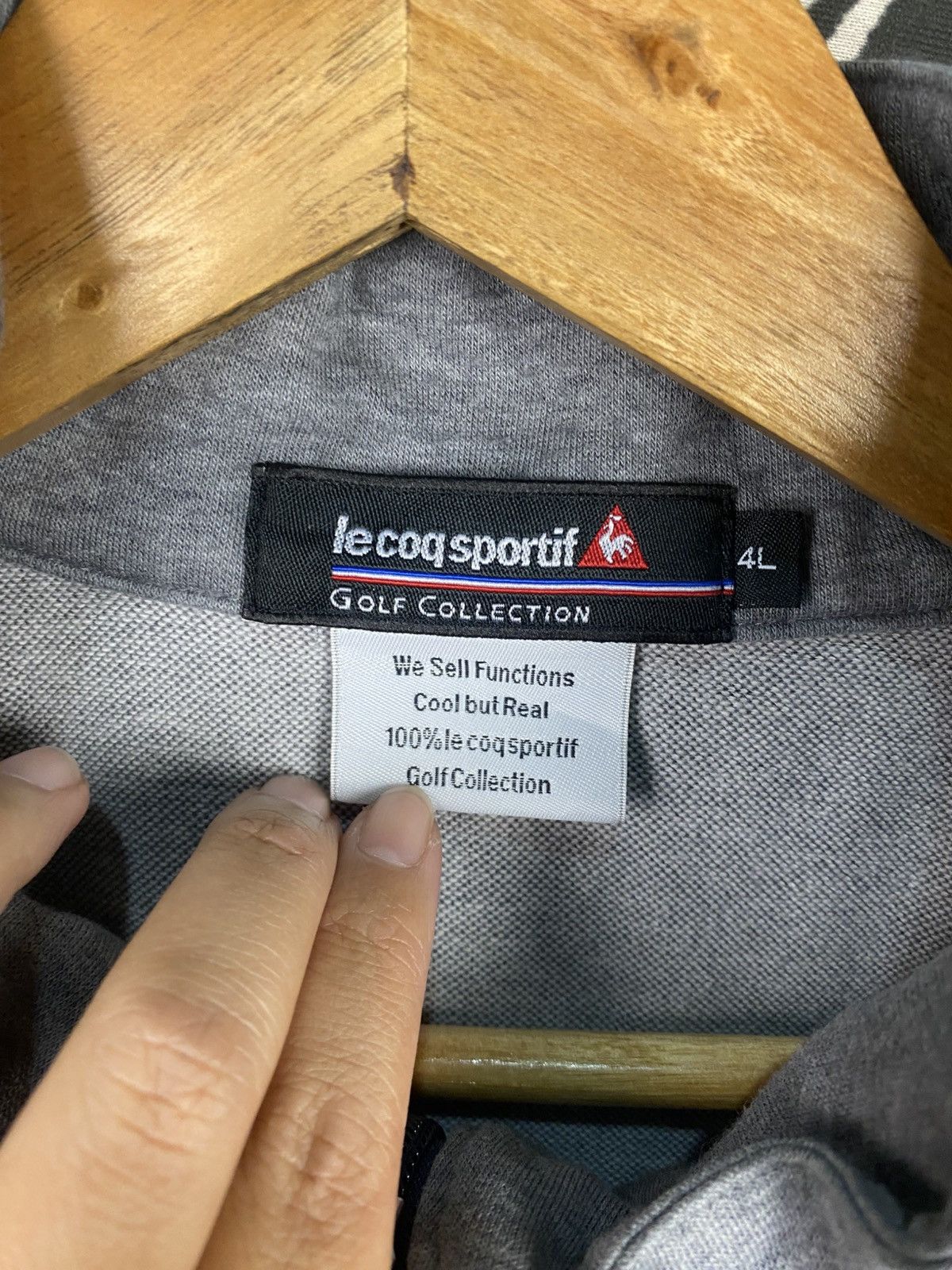 Le Coq Sportif Lecoq Sportif Cordura Golf Vest Size US XXL / EU 58 / 5 - 3 Thumbnail