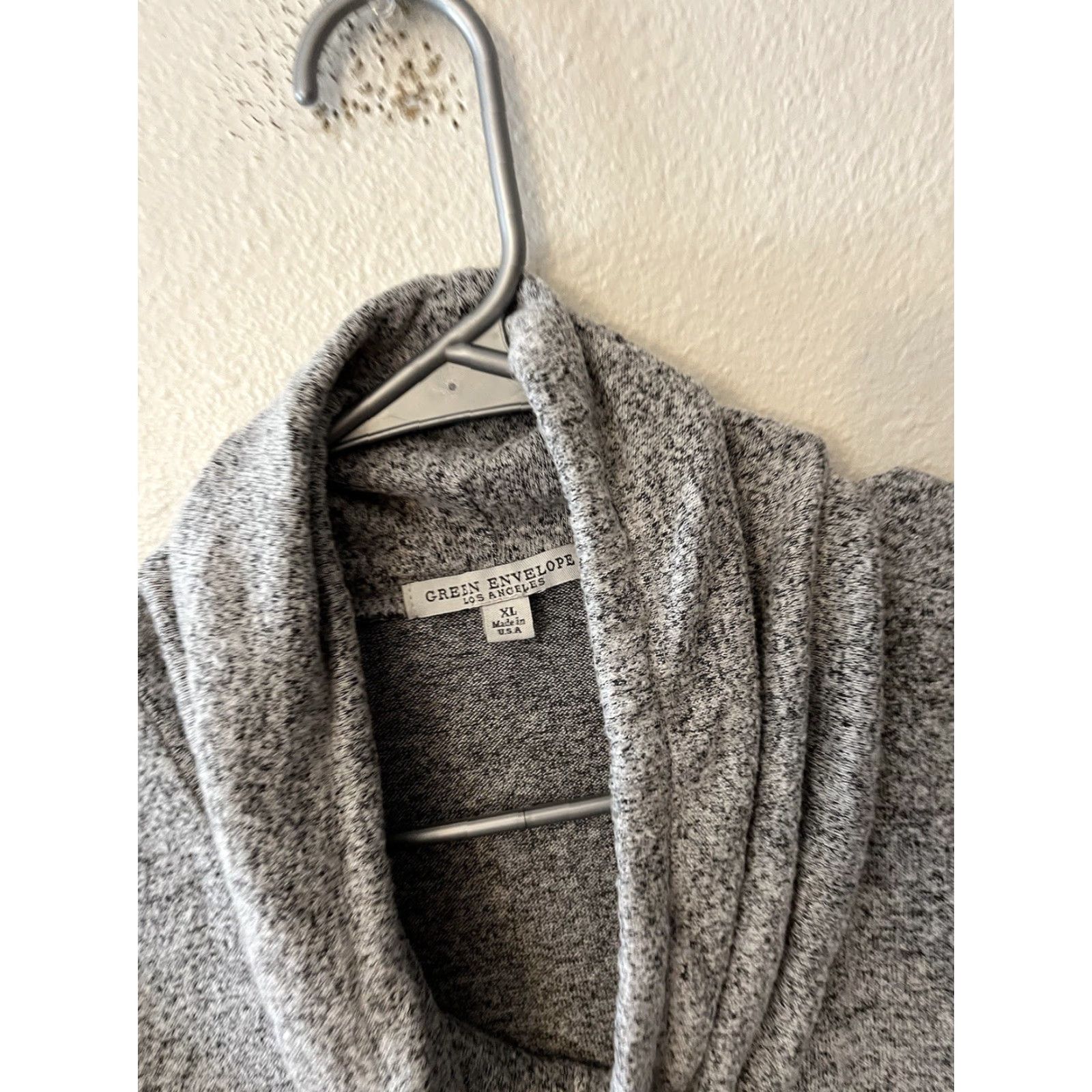 Vintage Green Envelope Women’s Cardigan? Size XL / US 12-14 / IT 48-50 - 2 Thumbnail