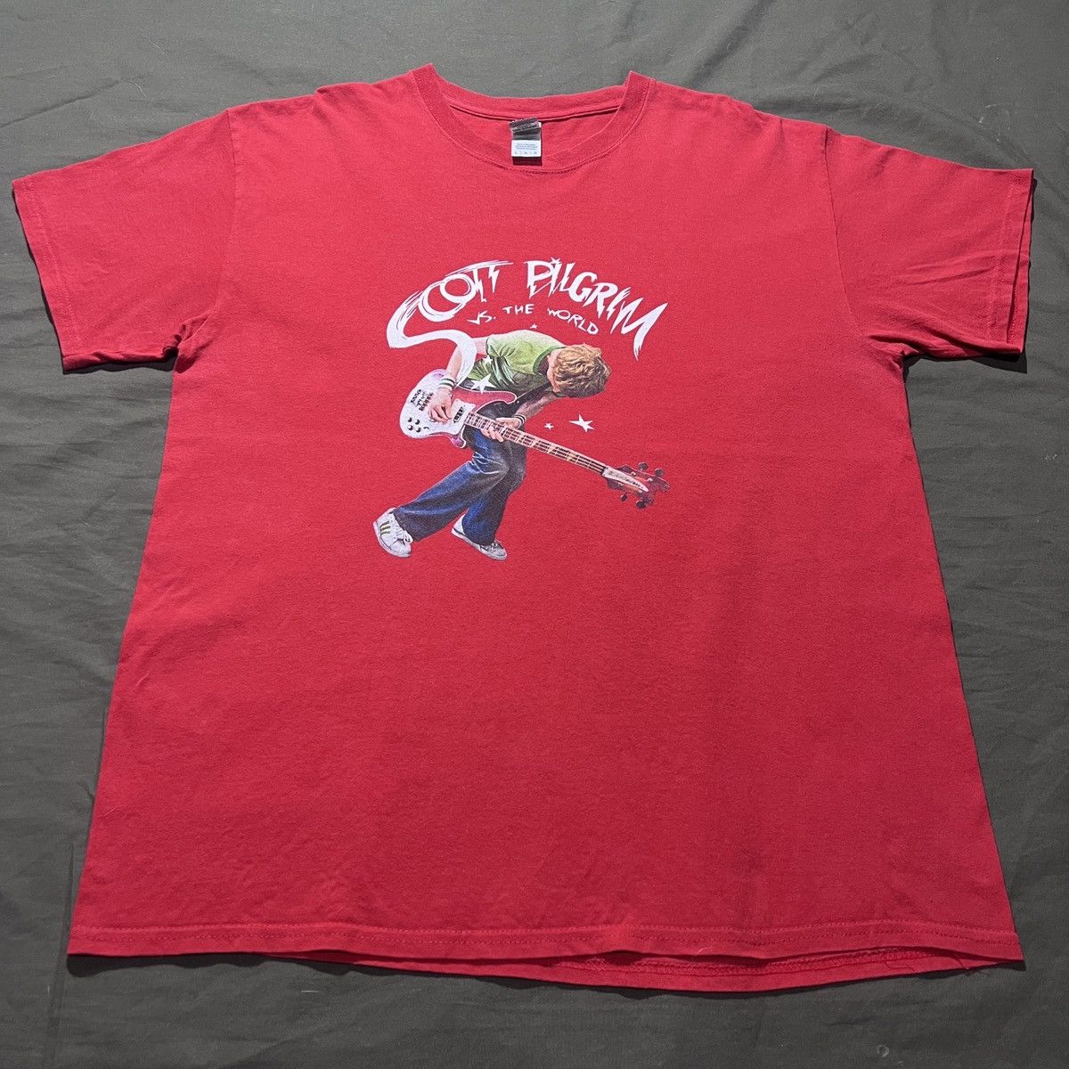 Vintage Vintage Y2K Scott Pilgrim vs. the World Promo Movie Tee Size US L / EU 52-54 / 3 - 4 Thumbnail