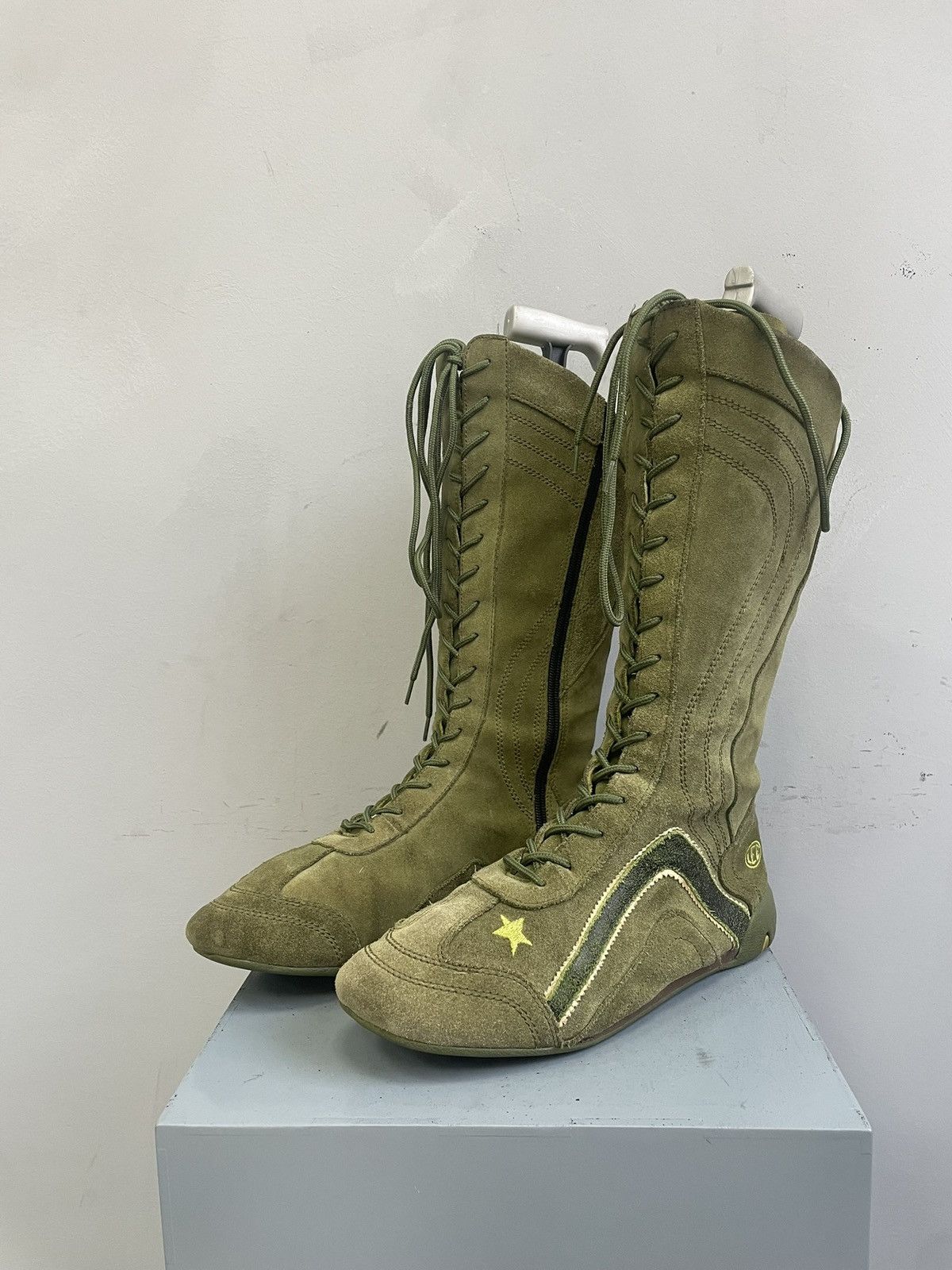 Lee If six was nine style leather moto boots Lee man 41 suede Size US 8 / EU 41 - 1 Thumbnail
