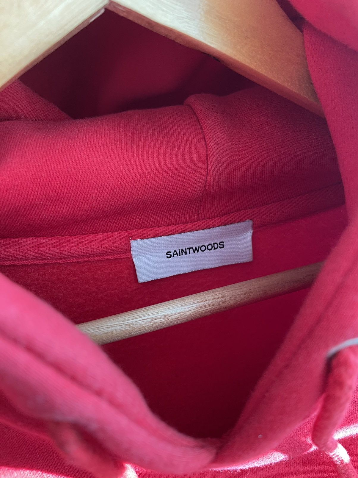 Saintwoods Red Basics Hoodie Size US M / EU 48-50 / 2 - 3 Thumbnail