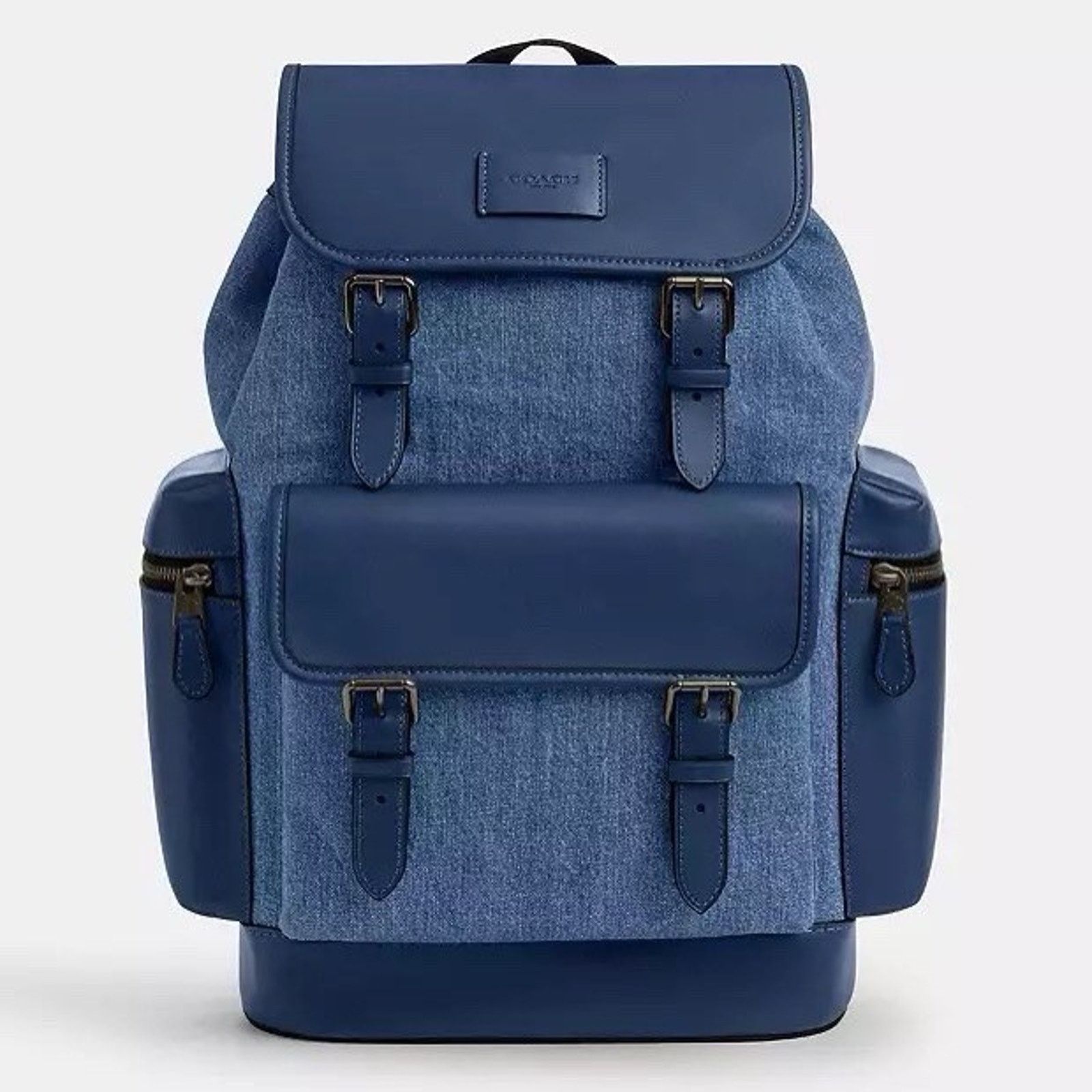 Coach NWT Coach MEN's Sprint Backpack CBI76 Denim/Deep Blue Size ONE SIZE - 2 Thumbnail