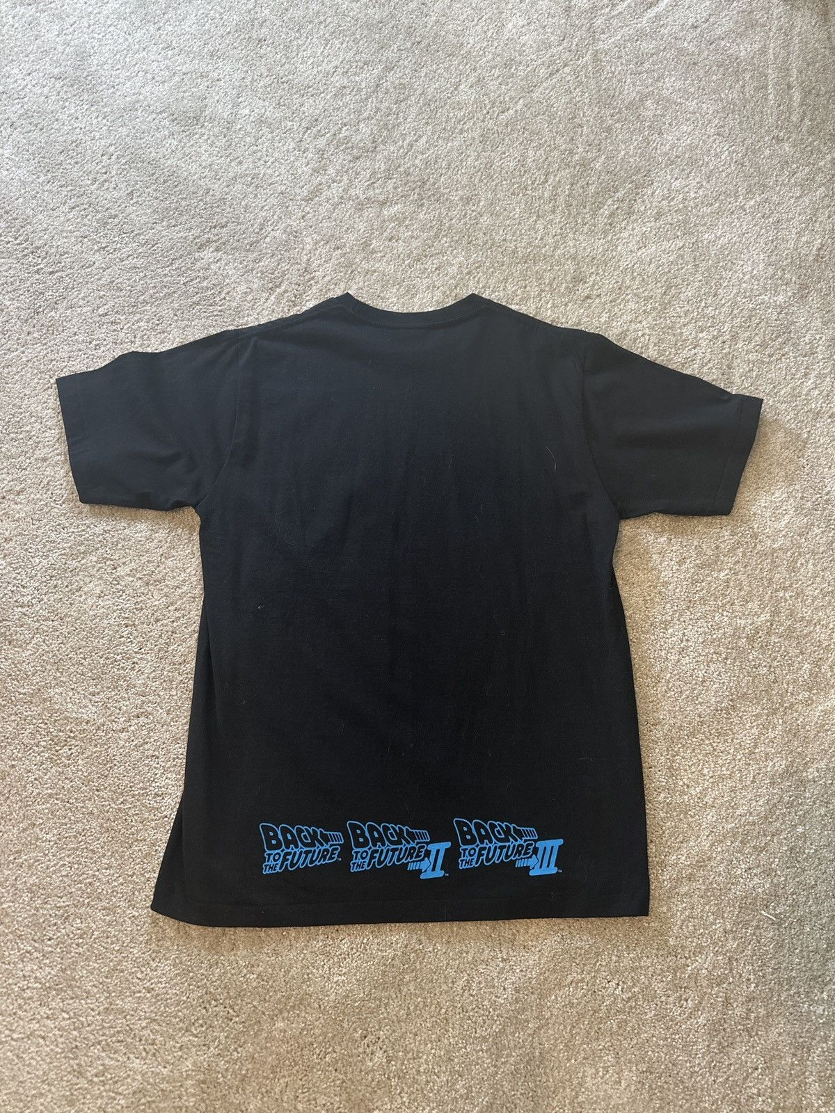 Bape × Universal Studios BAPE Baby Milo Back to the Future Black Tee Size US M / EU 48-50 / 2 - 2 Thumbnail