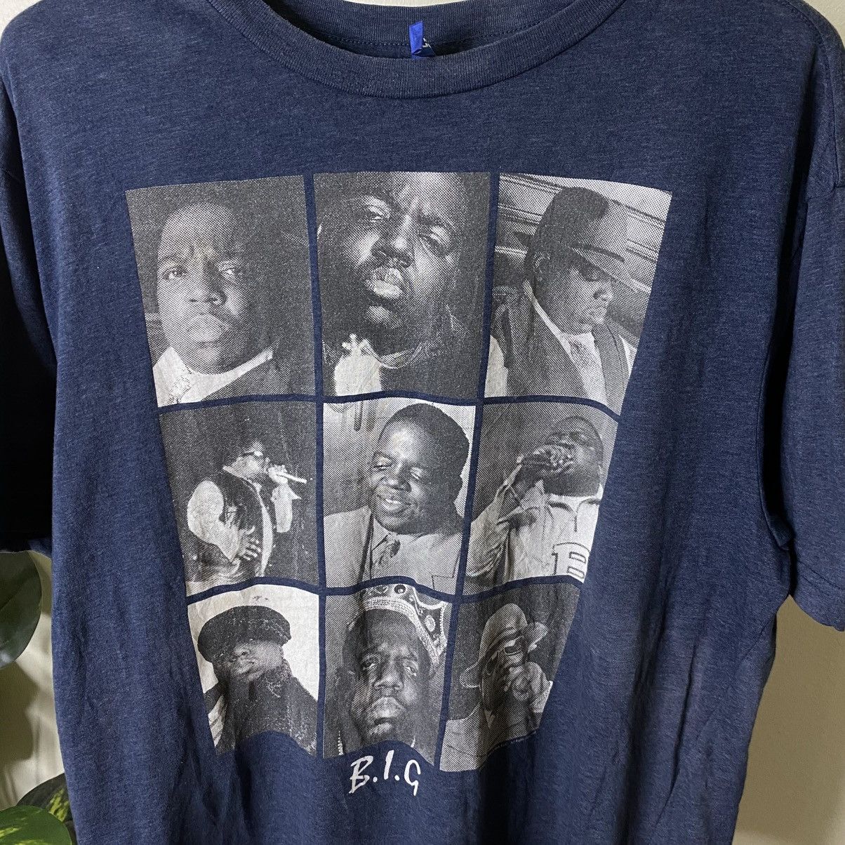 Rap Tees H&M x Notorious Big Biggie Rapper Collaboration T Shirt Size US L / EU 52-54 / 3 - 2 Thumbnail