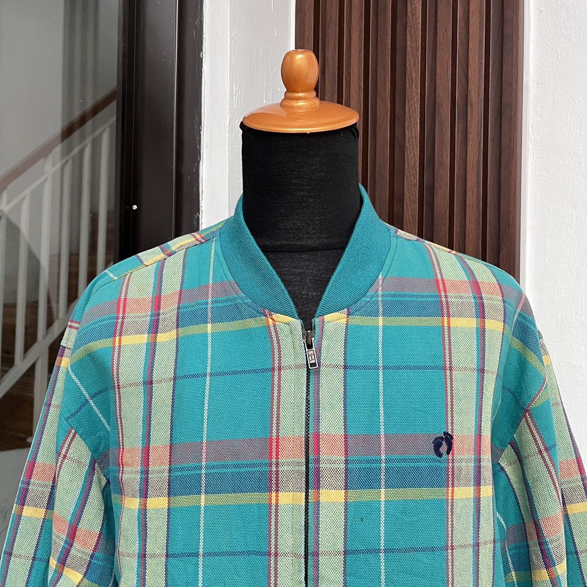 Hang Ten × Vintage Vintage 80s Hang Ten Monkey Jacket Plaid Tartan Size US L / EU 52-54 / 3 - 5 Thumbnail