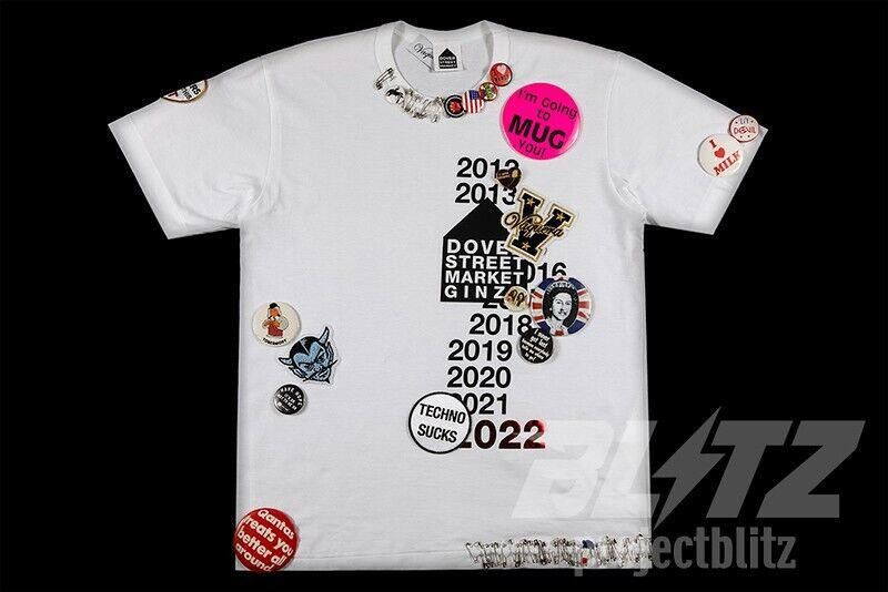 Designer DOVER STREET MARKET GINZA VAQUERA TEE WHITE L 2022 Size US L / EU 52-54 / 3 - 2 Thumbnail