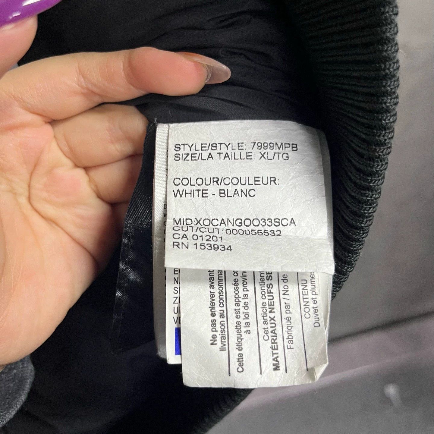 Canada Goose canada goose white pilot jacket with tags Size US XL / EU 56 / 4 - 4 Thumbnail