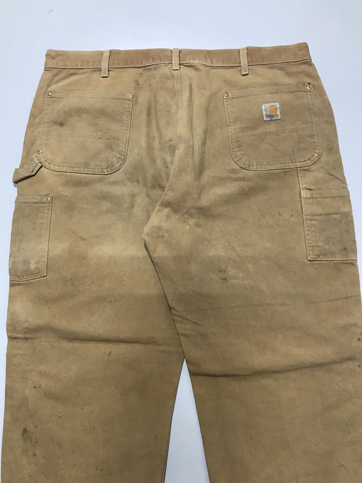 Carhartt Vintage carhartt B01 BRN dusty double knee workwear Size US 40 / EU 56 - 10 Thumbnail