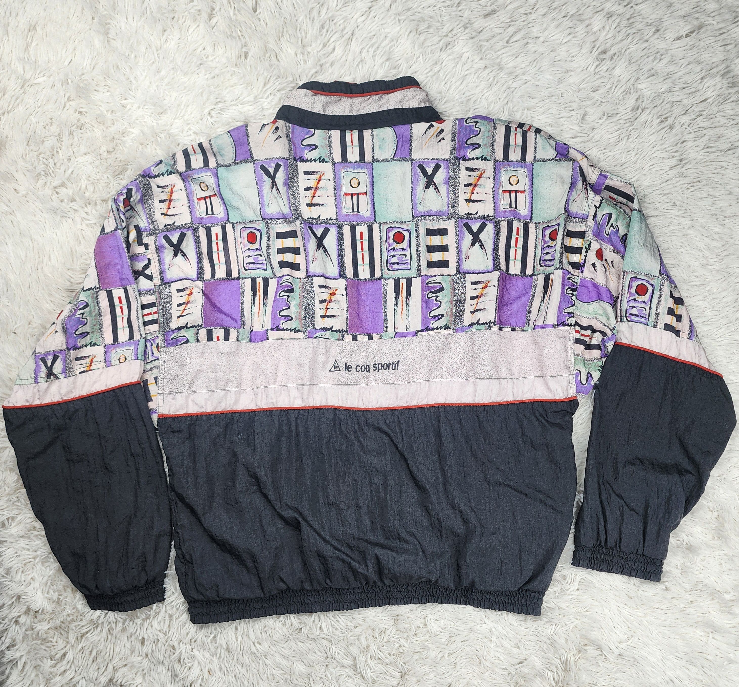 Le Coq Sportif Vintage Le coq sportif windbreaker jacket Size US L / EU 52-54 / 3 - 7 Thumbnail