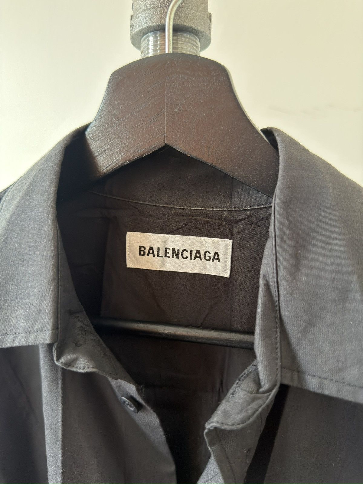 Balenciaga Summer 20 Shirt With Permanent Pleats Size US S / EU 44-46 / 1 - 3 Thumbnail