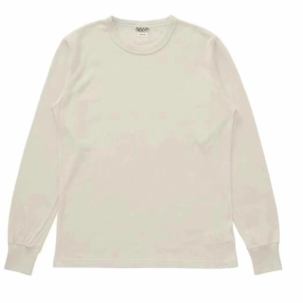 Visvim VISVIM 25SS SUBLIG THERMAL CREW Waffle Cotton-Cashmere White Size US XL / EU 56 / 4 - 7 Thumbnail