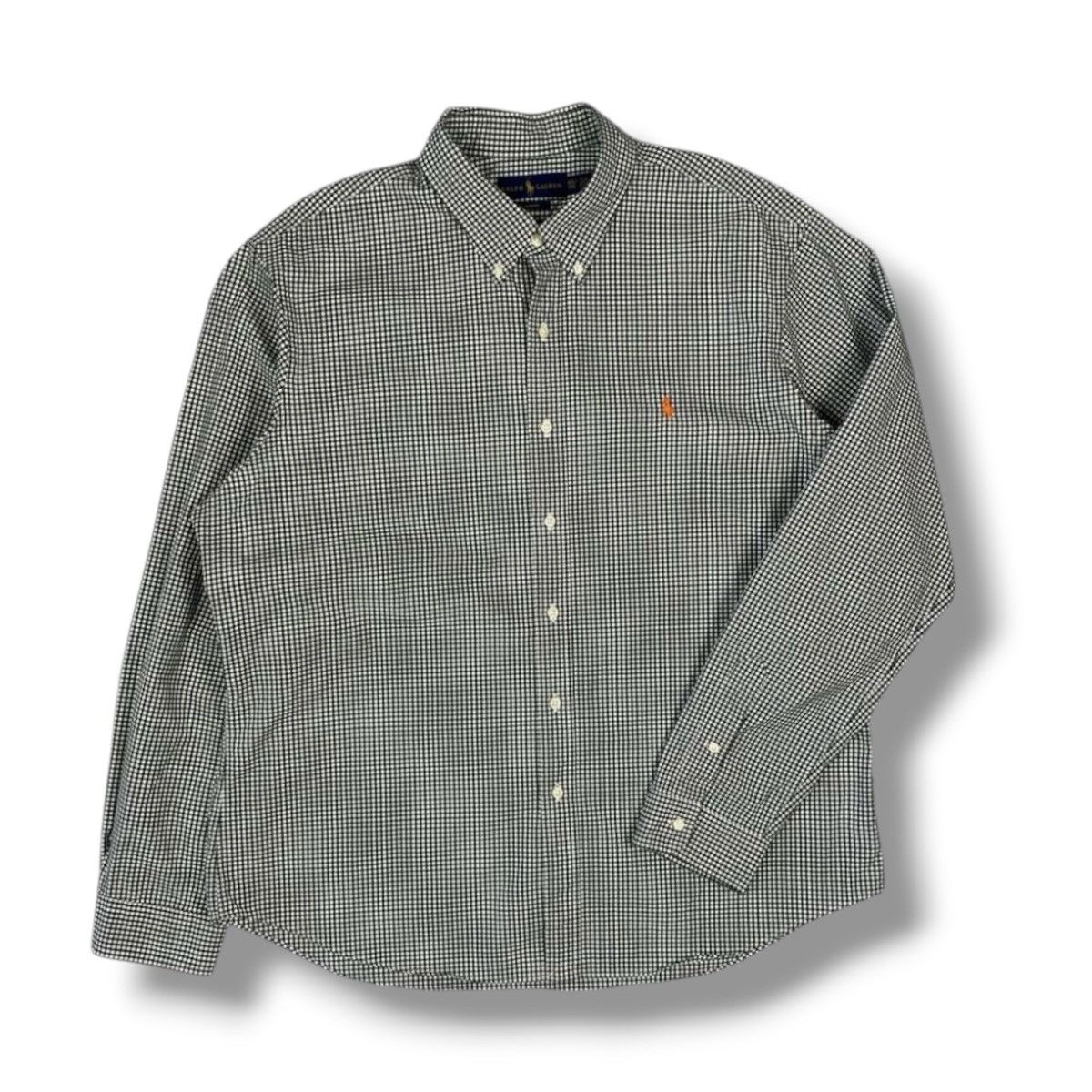 Polo Ralph Lauren Polo Ralph Lauren Checkered Button Up Long Sleeve Shirt Size US XL / EU 56 / 4 - 1 Thumbnail