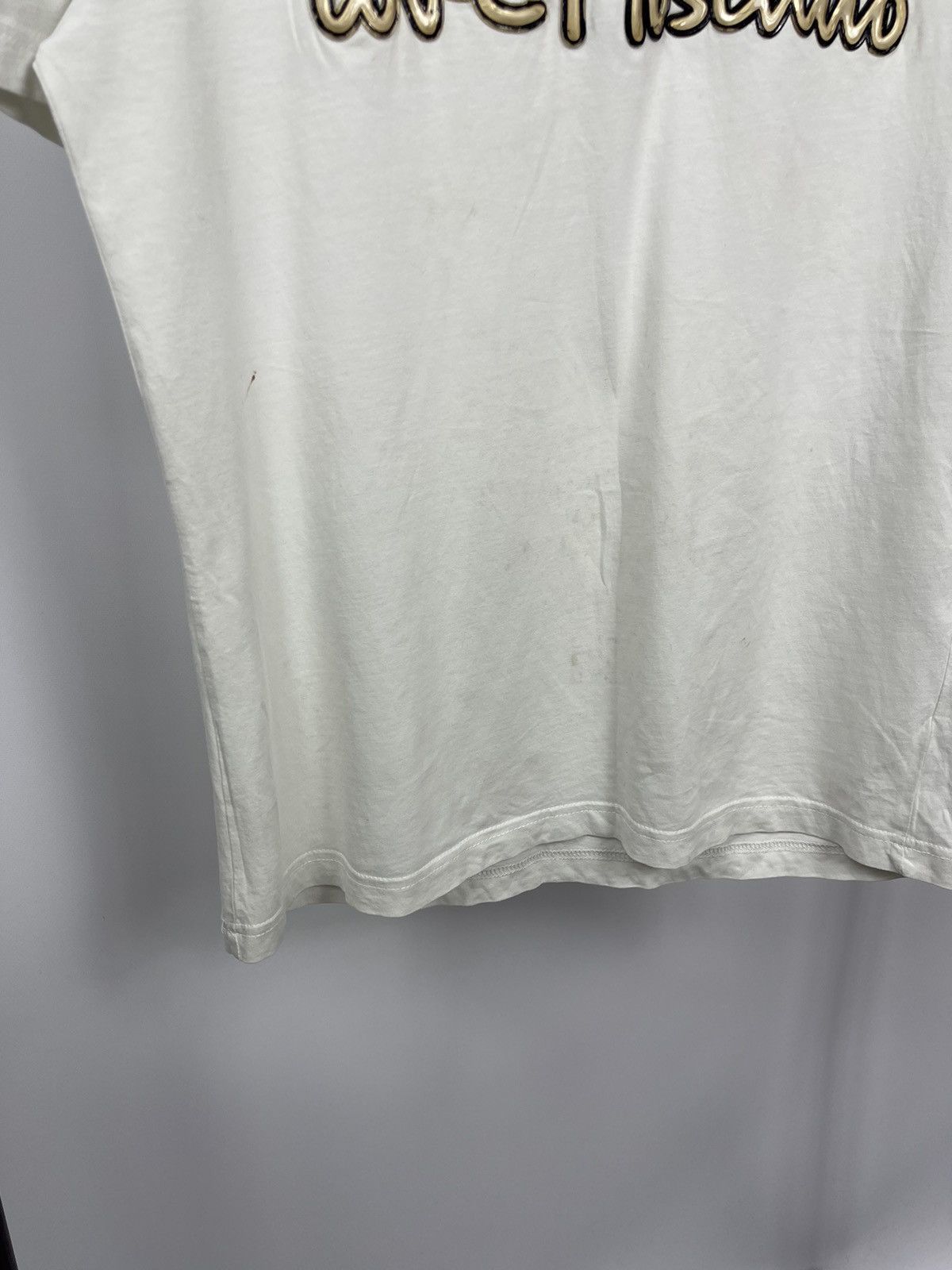 Moschino Love Moschino T-Shirt Size M (USA) Big Logo White Size US M / EU 48-50 / 2 - 5 Thumbnail