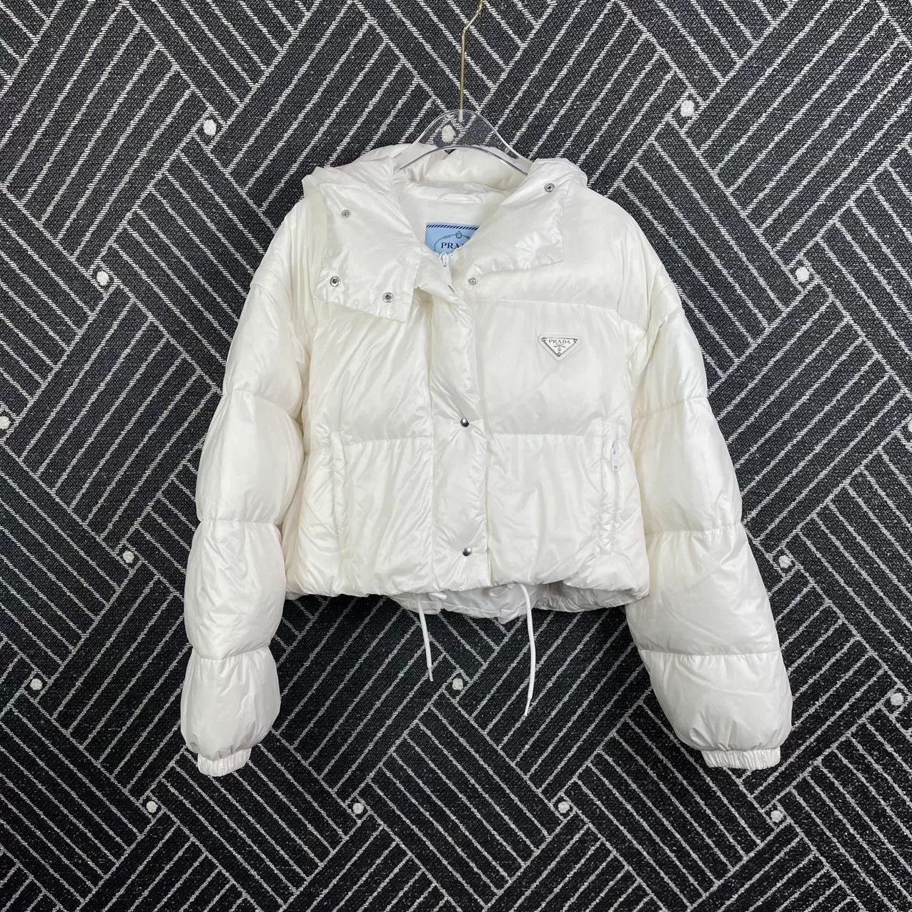 Prada PRADA Reversible Stretch Cuff Cropped Jacket Size S / US 4 / IT 40 - 1 Thumbnail