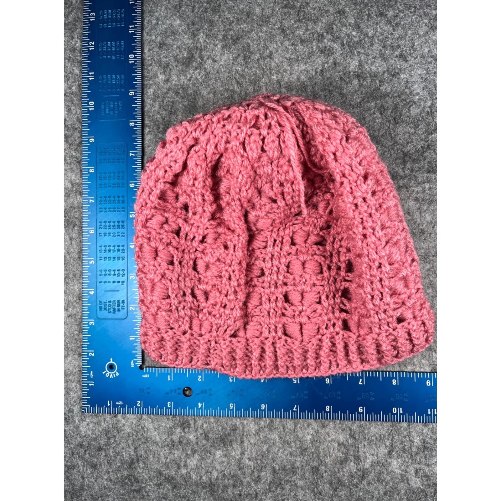 Pinko Beanie Toque Women One Size Pink Crochet Knit 100% Acrylic Ski Pom Hat/Cap Womens Beanie Pink Crochet Knit 100% Acrylic Winter Outdoor Ski - One Size Size ONE SIZE - 5 Thumbnail