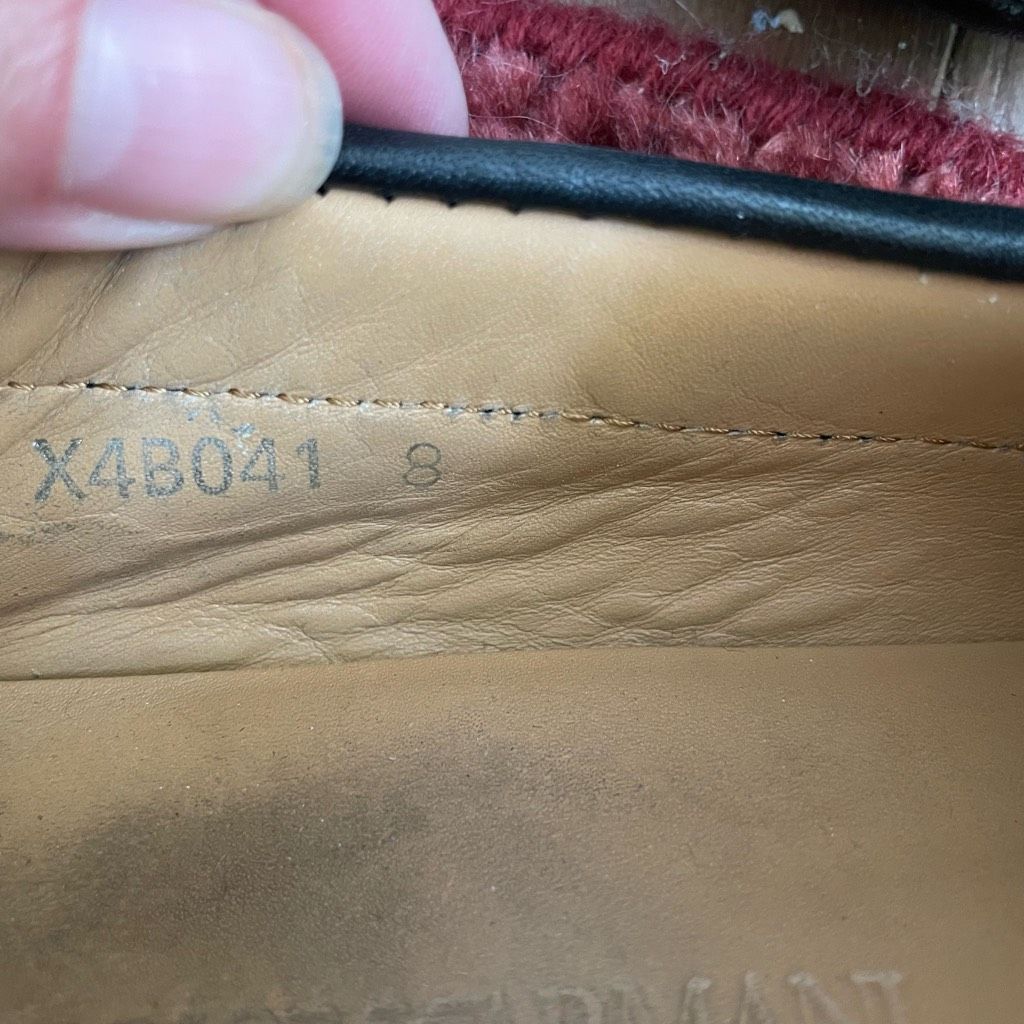 Emporio Armani Emporio Armani Driving Loafers Moccasins Leather Horsehair $ Size US 8 / EU 41 - 13 Thumbnail