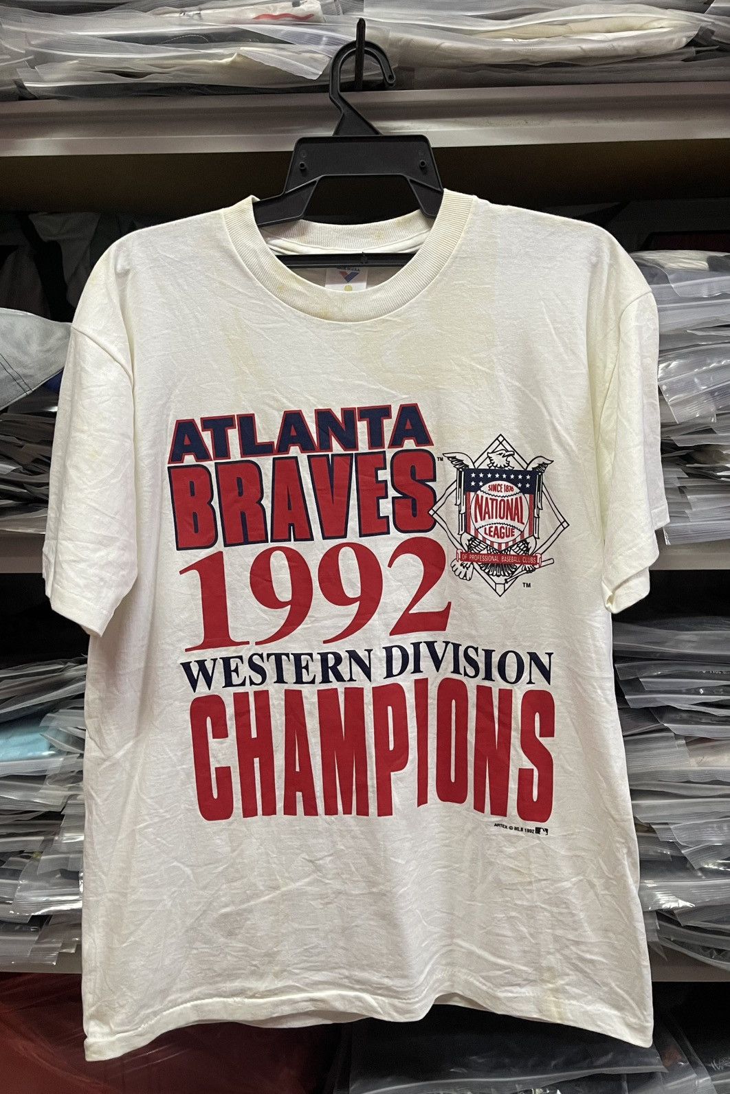 Vintage Vintage 90's MLB Atlanta Braves Very Rare🔥🔥🔥 Size US L / EU 52-54 / 3 - 1 Thumbnail