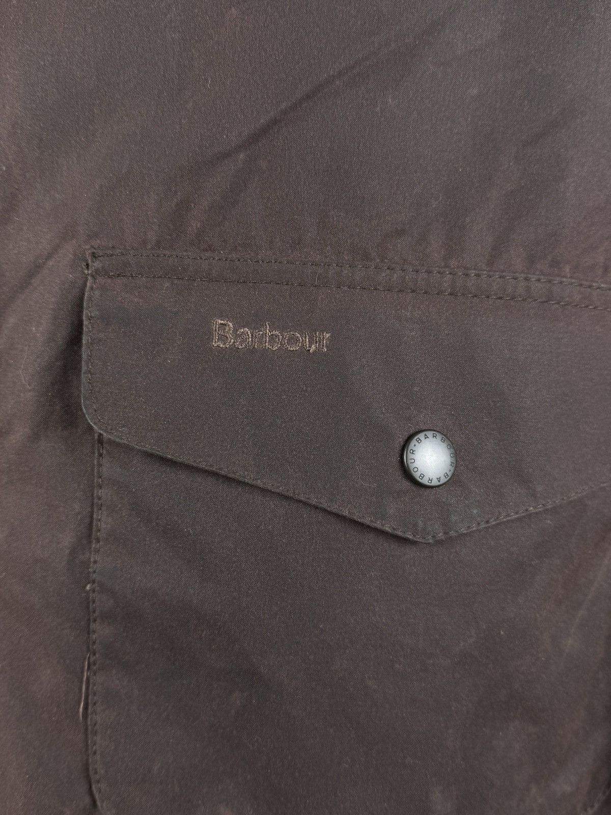 Barbour Barbour Eton Waxed Jacket Brown Quilted Lined 🏴󠁧󠁢󠁥󠁮󠁧󠁿 Size US XL / EU 56 / 4 - 3 Thumbnail