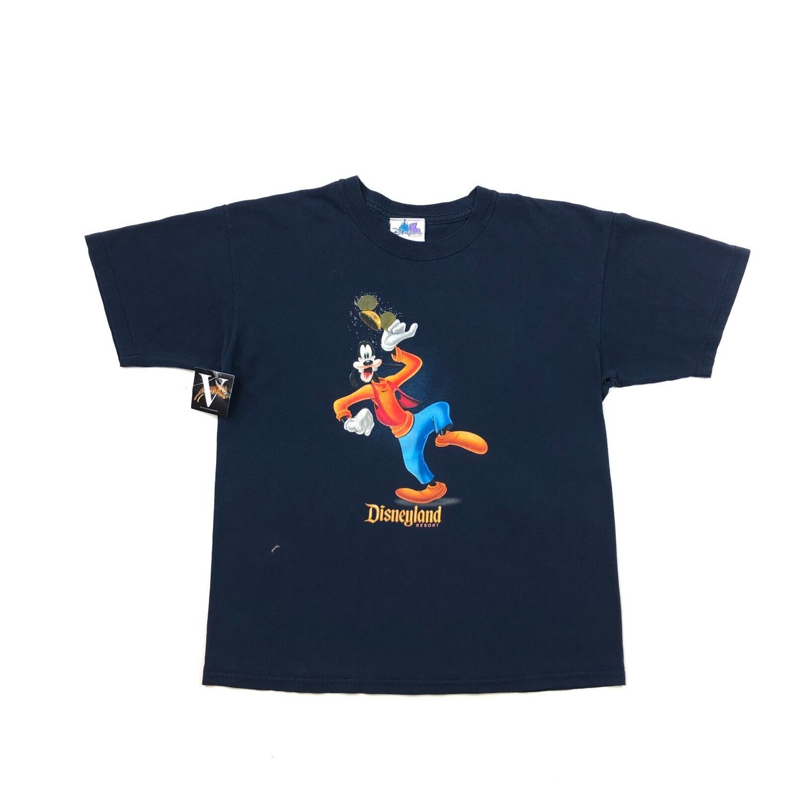 Disney × Vintage 2005 Disneyland Goofy 50th Anniversary Navy T Shirt Size M Size US M / EU 48-50 / 2 - 1 Thumbnail