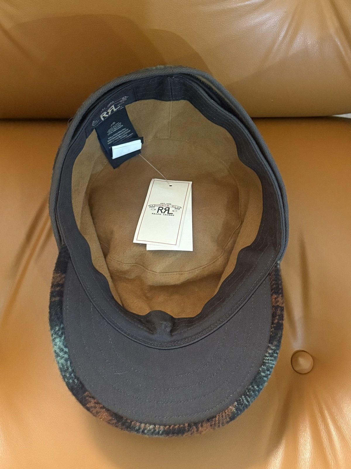 RRL Ralph Lauren RRL Ralph Lauren Plaid Wool Cap [NEW] Size ONE SIZE - 9 Thumbnail