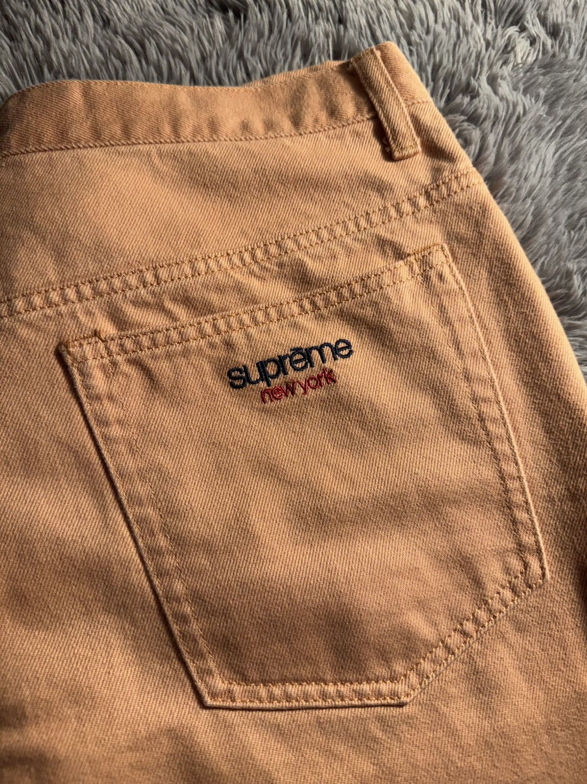 Supreme Supreme Baggy Jeans Dusty Peach | Grailed