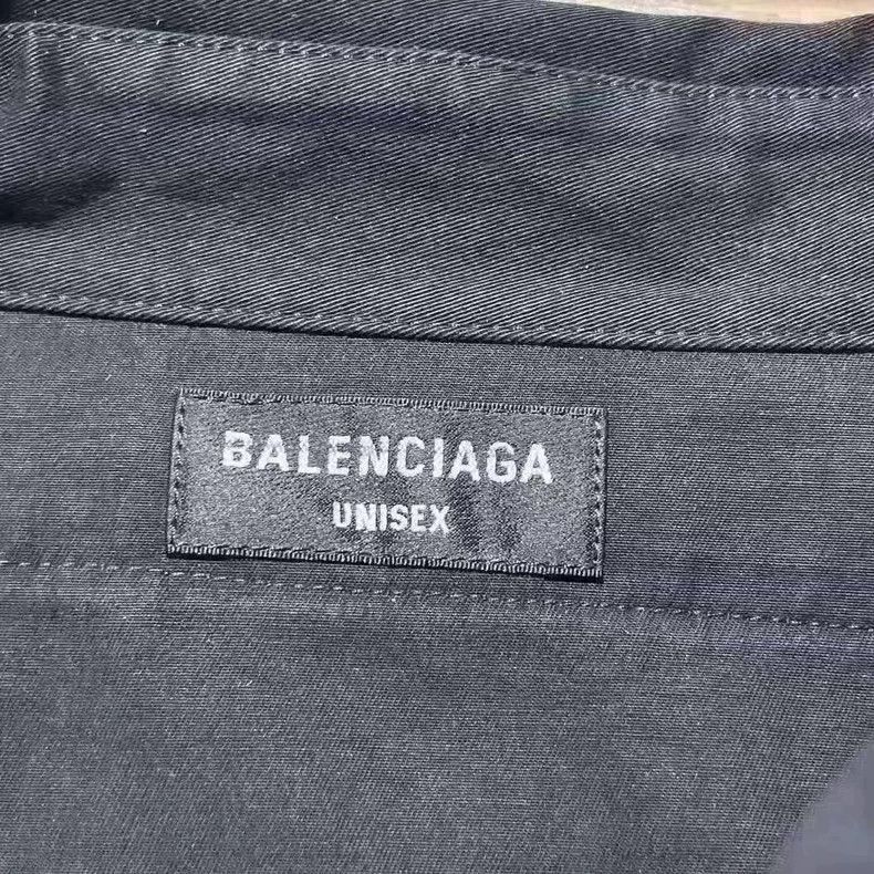 Balenciaga Balenciaga black art print embroidered logo short sleeved s Size US S / EU 44-46 / 1 - 3 Thumbnail