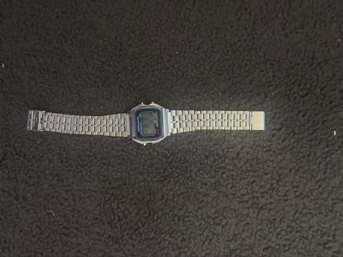 Other Y2K 2000s vintage retro silver stainless steel digital watch Size ONE SIZE - 4 Thumbnail